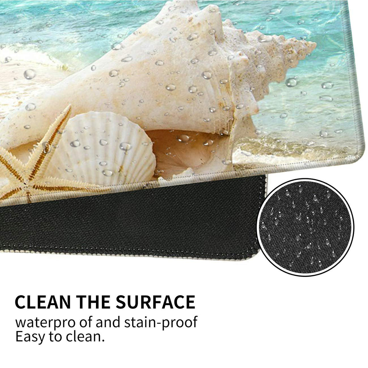 Big Desk Pad (31.5 X 11.8 Inch) Desk Mat Accessories for Women Men Desk Protector Extended Mouse