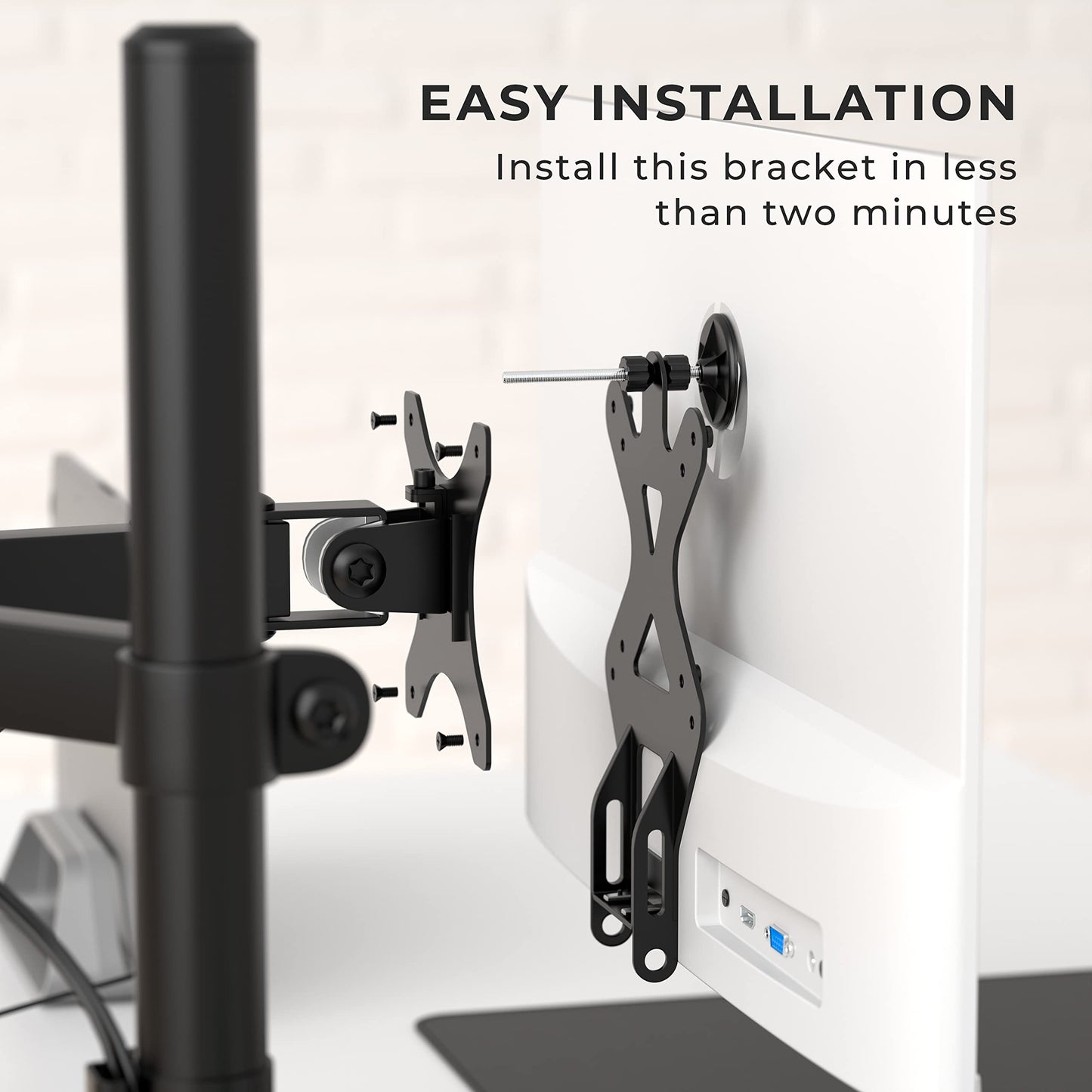 HumanCentric VESA Mount Adapter for HP Monitors, VESA Adapter Bracket