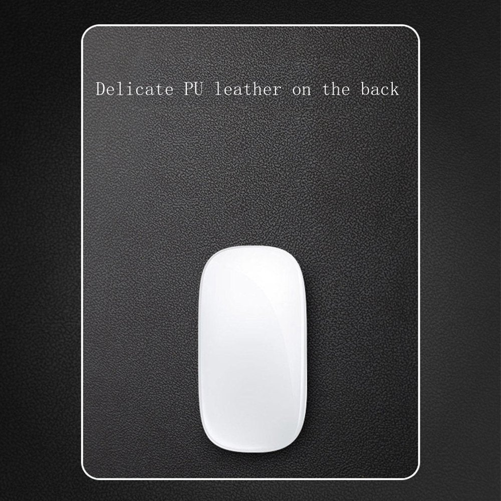 Hard Metal Silver Aluminum Mouse Pad Mat Ultra Thin Big XL Double Side Design Mouse Mat Waterproof