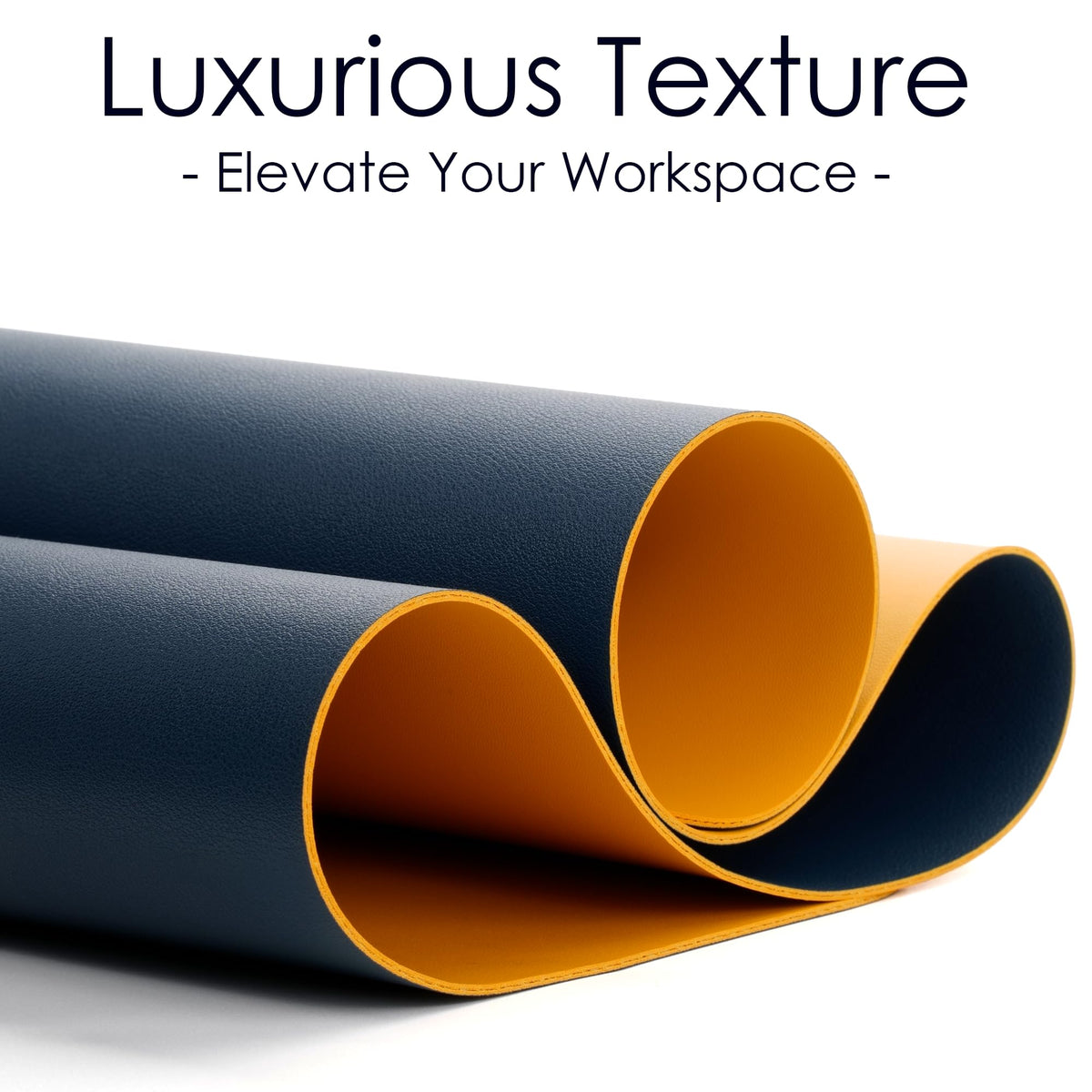 Leather Desk Pad Protector, Waterproof Mouse Pad, PU Desk Mat, Office Desk Cover, Desk Writing Mat