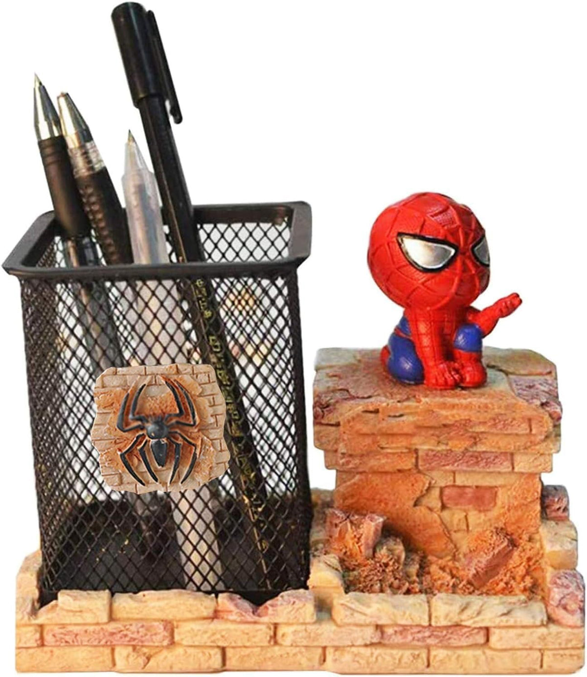 BREIS Pen Holder, Creative Novelty Office Desk Decorations Man boy Girls Gadgets Pencil Holder