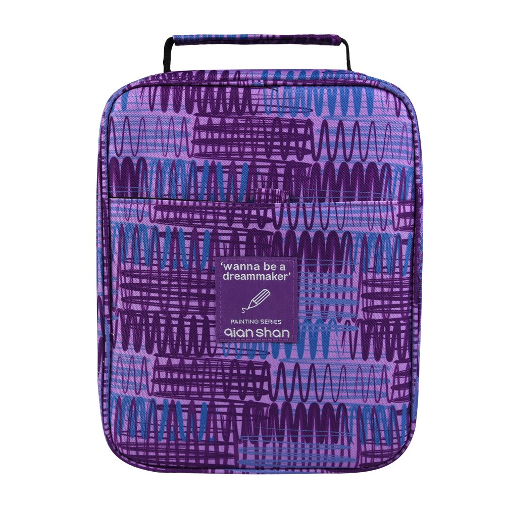 Pencil Case Holder Slot with Zipper Closure Large Capacity Pen Organizer