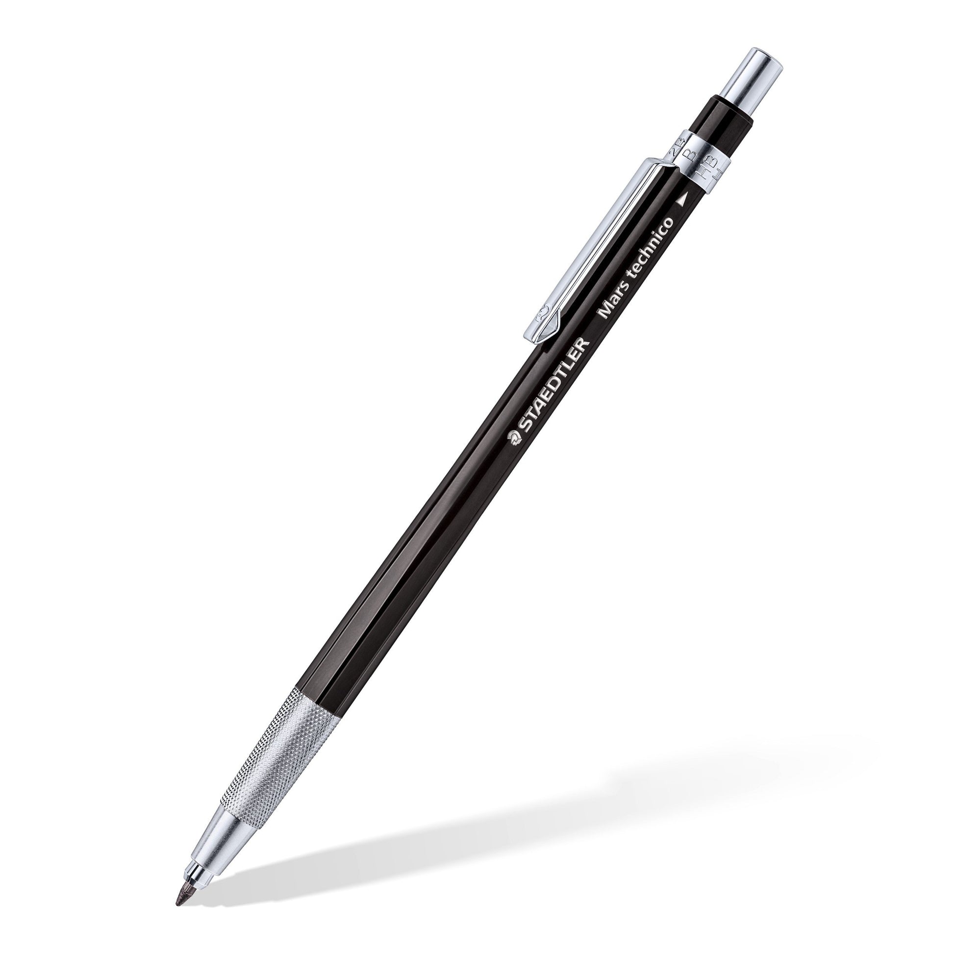 Staedtler Mars Technico 780 C-9 leadholder Pencil with HB Lead, Black