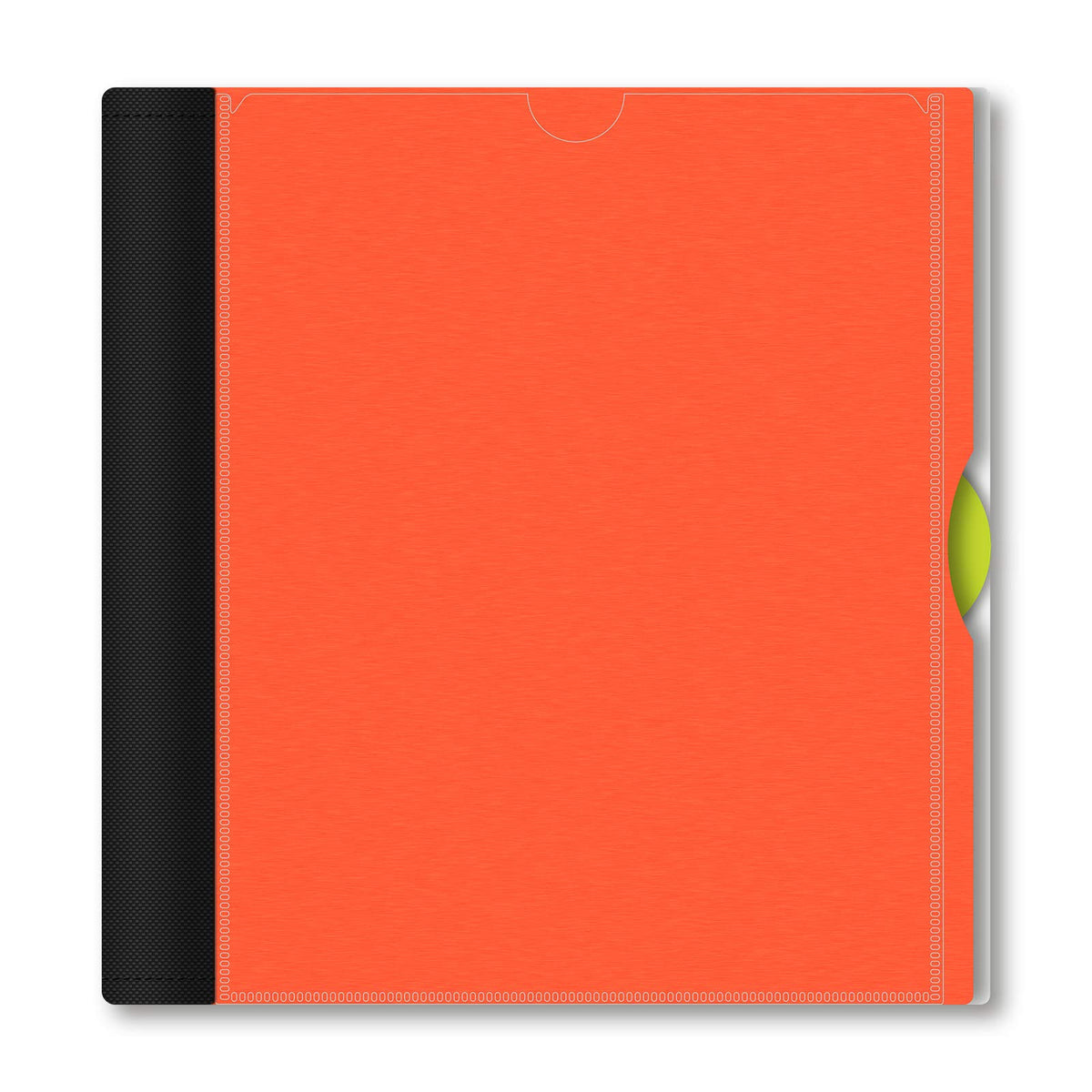 IQ+ iScholar 1-Subject Poly Cover Wirebound Notebook, College Ruled, 11 x 8.5 Inch Sheet Size, 100
