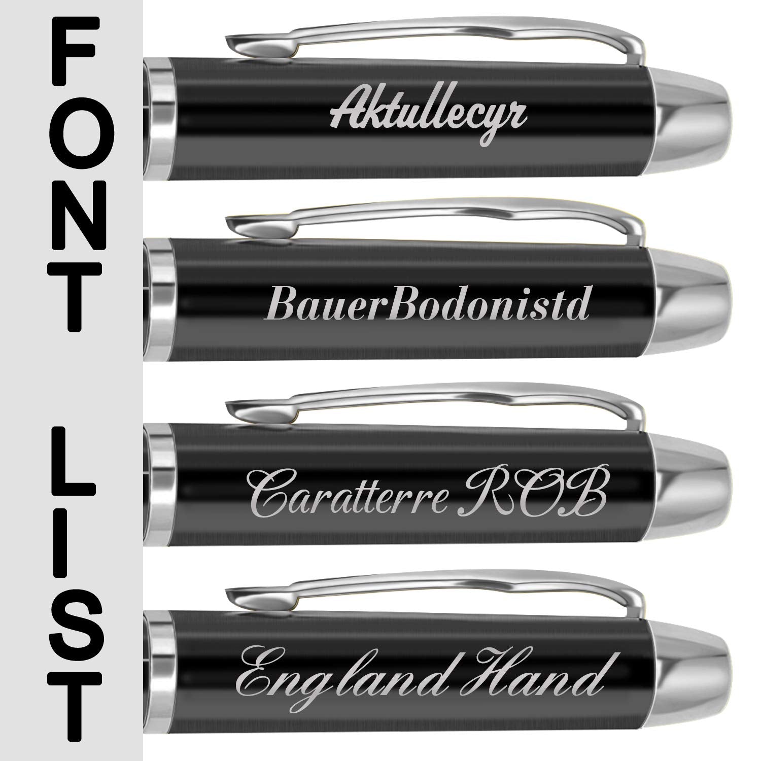 Aolun Personalized Pens,Custom Engraved Ballpoint Pen,Perfect for Birthday,Business,Party with