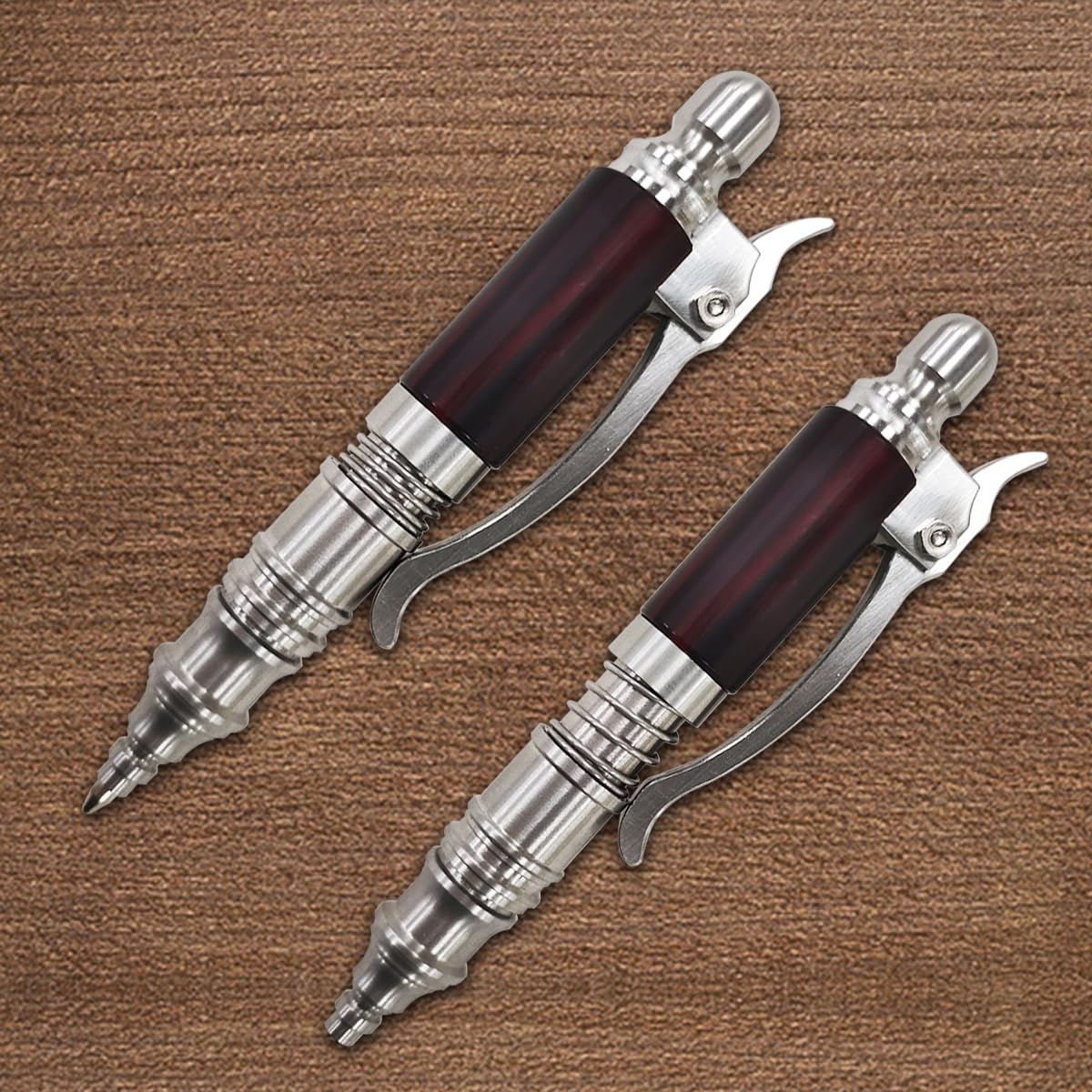 Dr. Metalleung Compact Stainless Steel Bolt Action Pen: The Ultimate Pocket - Sized EDC Essential