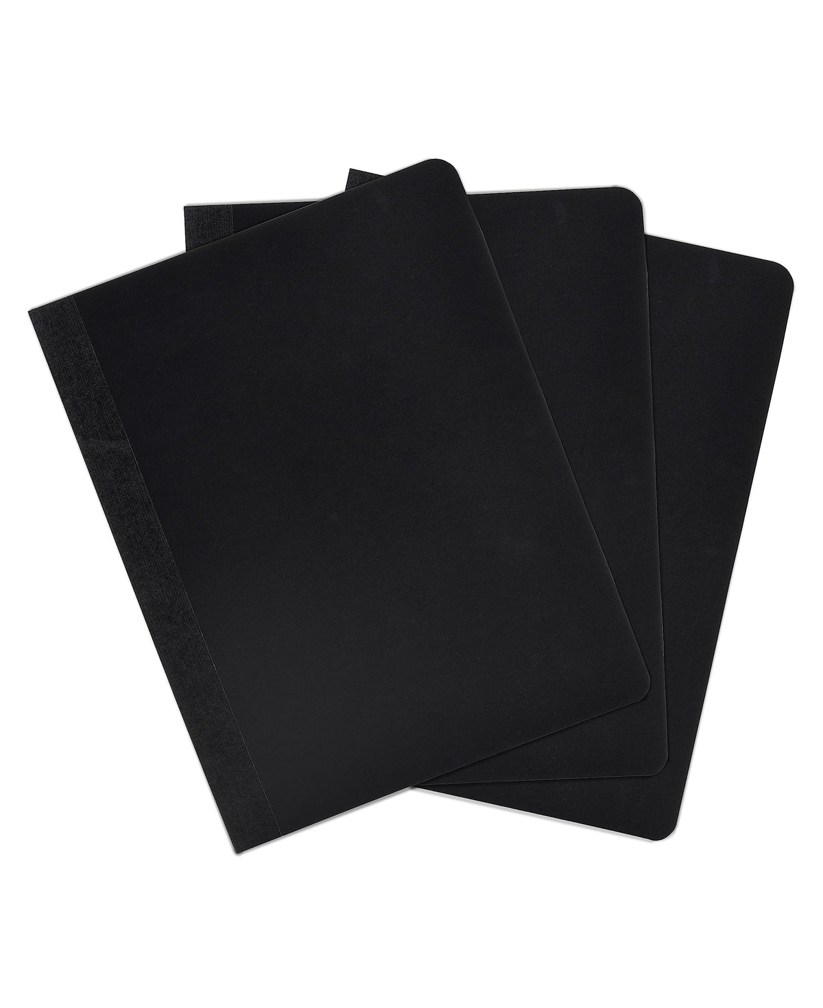 Mintra Office Poly Composition Book (3 Pack, Black)