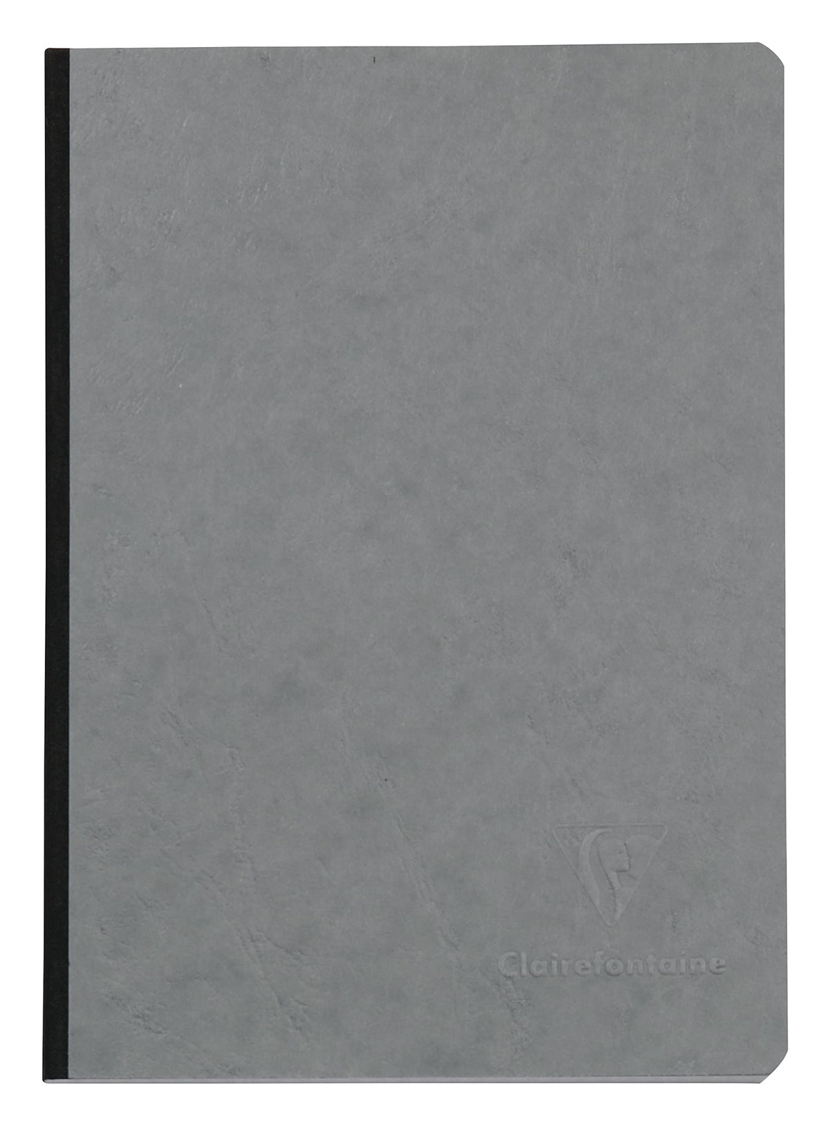 Clairefontaine 795425C Collection Age Bag A Grey Canvas Back Stitched Notebook - A5 14,8x21 cm