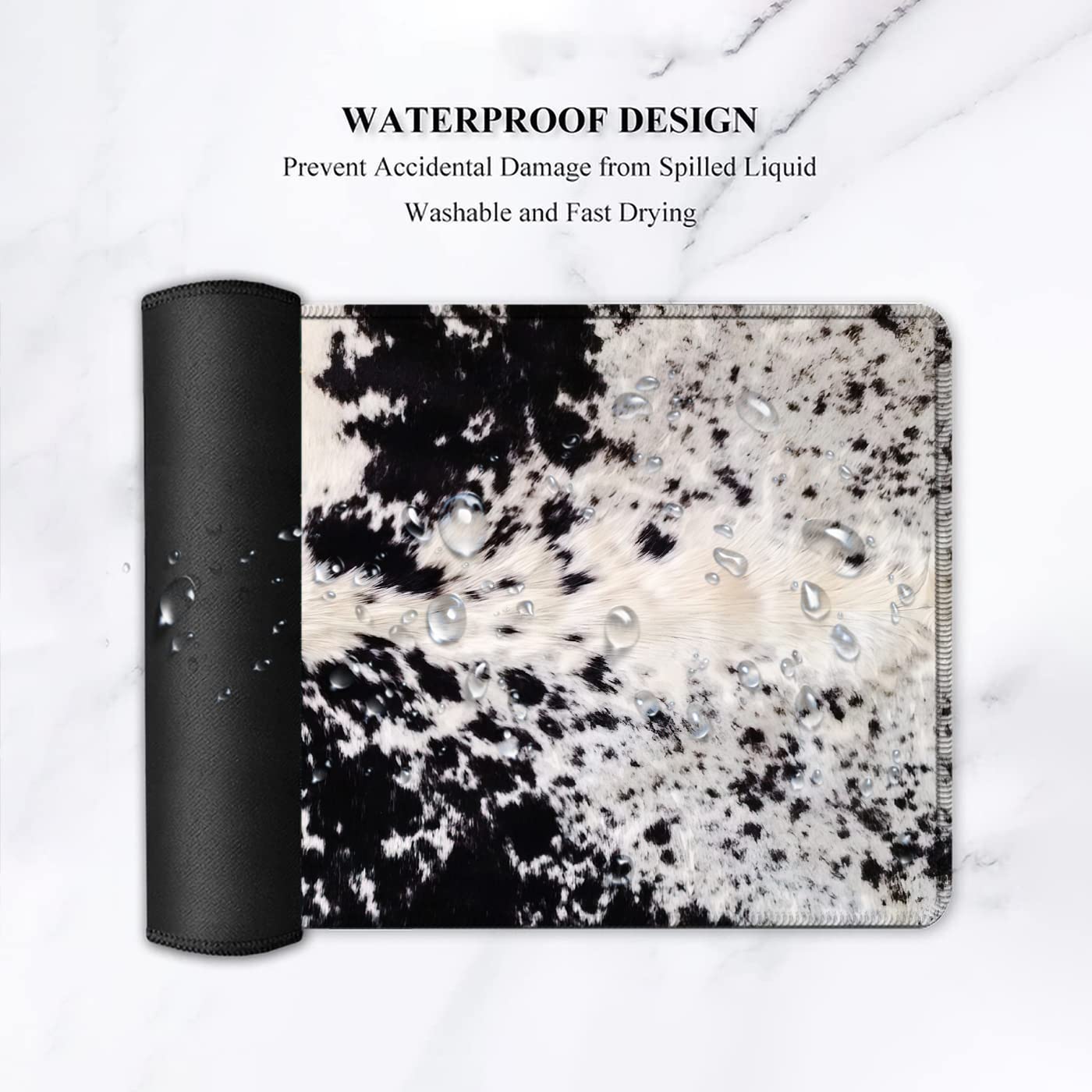 Gaming Mouse Pad and Keyboard Wrist Rest, Large Extended Mouse Pad 31.5X 11.8,Ergonomic Memory Foam