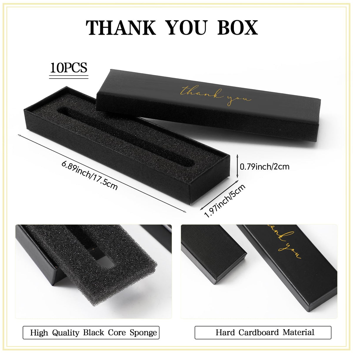 PerKoop 10 Sets Thank You Gifts, Appreciation Pens with Boxes for Men Women