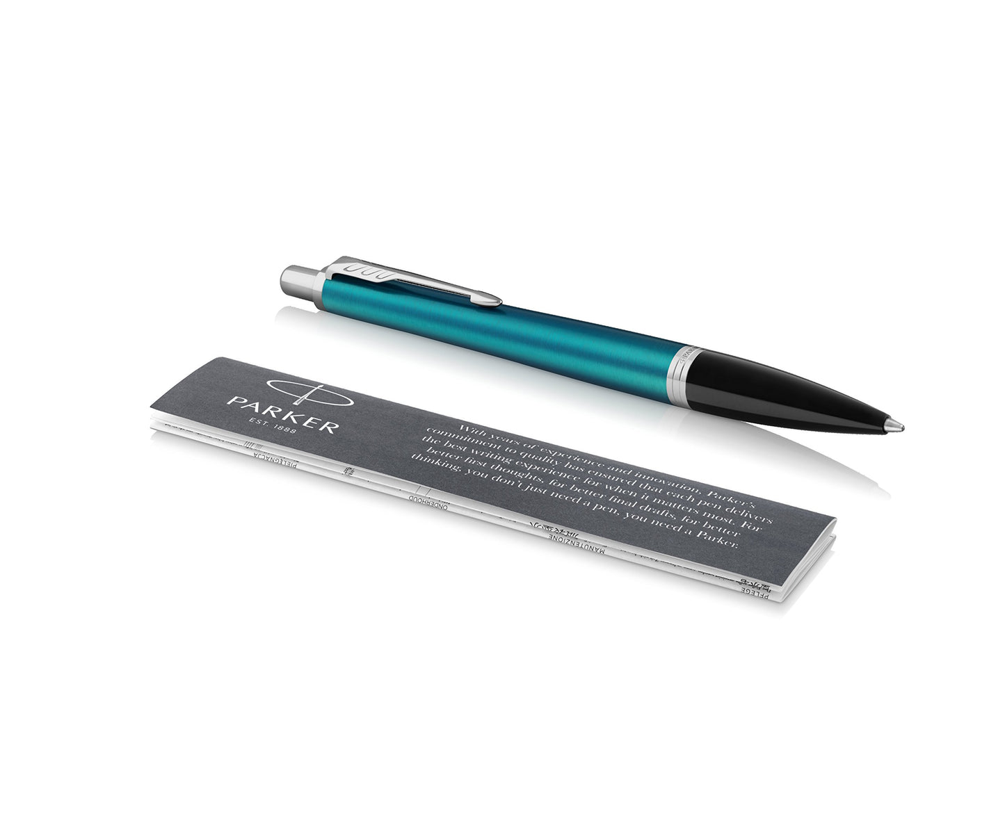 Parker Urban Ballpoint Pen, Vibrant Blue with Medium Point Black Ink Refill, Gift Box (1975428)