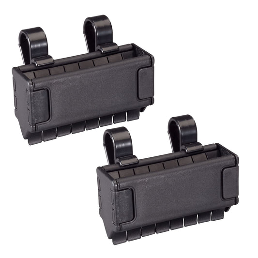 Pen Grip Visor Pen Holder 2 Pack, Black - for Car, Truck or Van