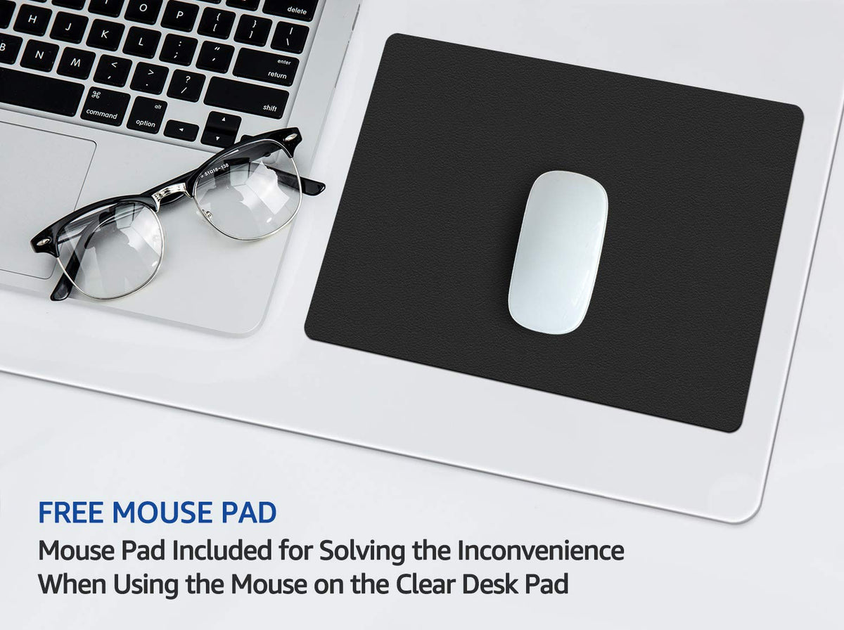 Clear Desk Pad Blotter on Top of Desks Office Table Protector Laptop Computer Keyboard Desktop