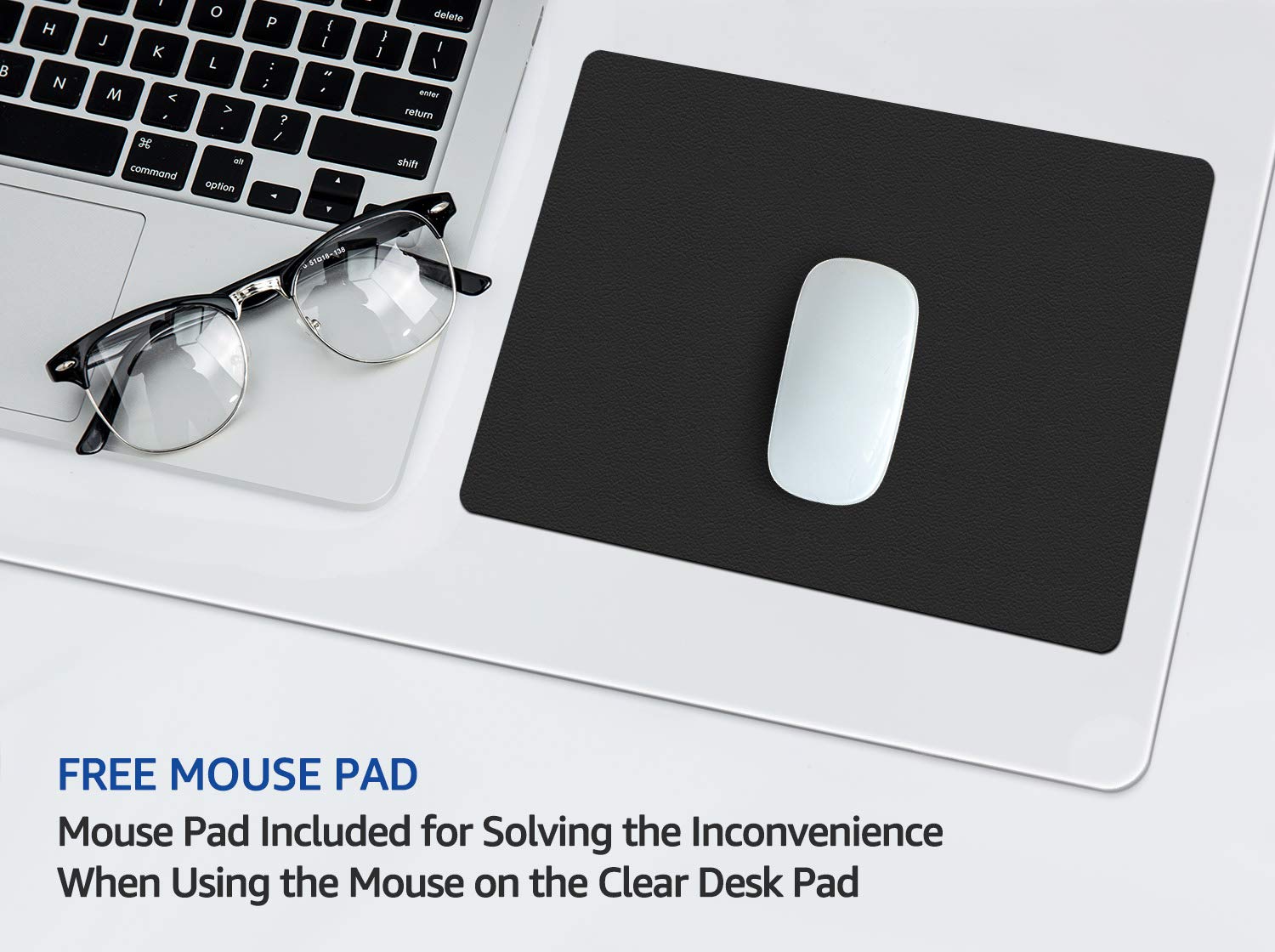 Clear Desk Pad Blotter on Top of Desks Office Table Protector Laptop Computer Keyboard Desktop