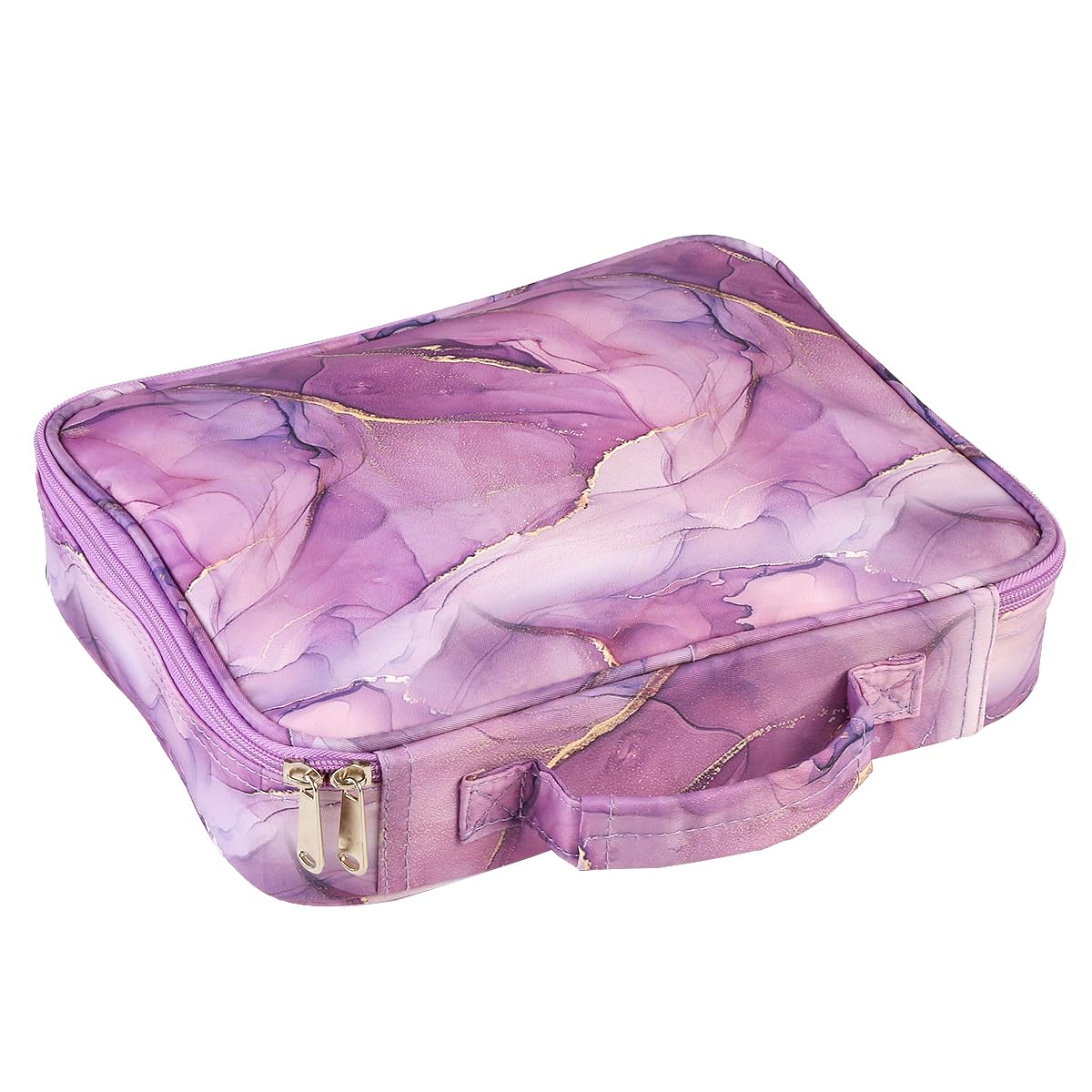 Multi-Functional Zipper Pencil ipad case w/Handle and Zippered Pocket