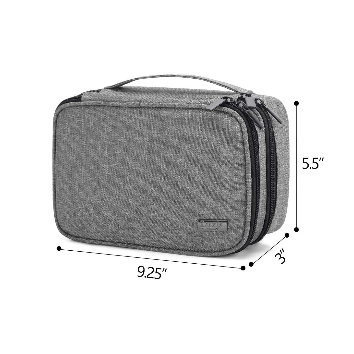 Luxja Double-Layer Sewing Organizer, Gray