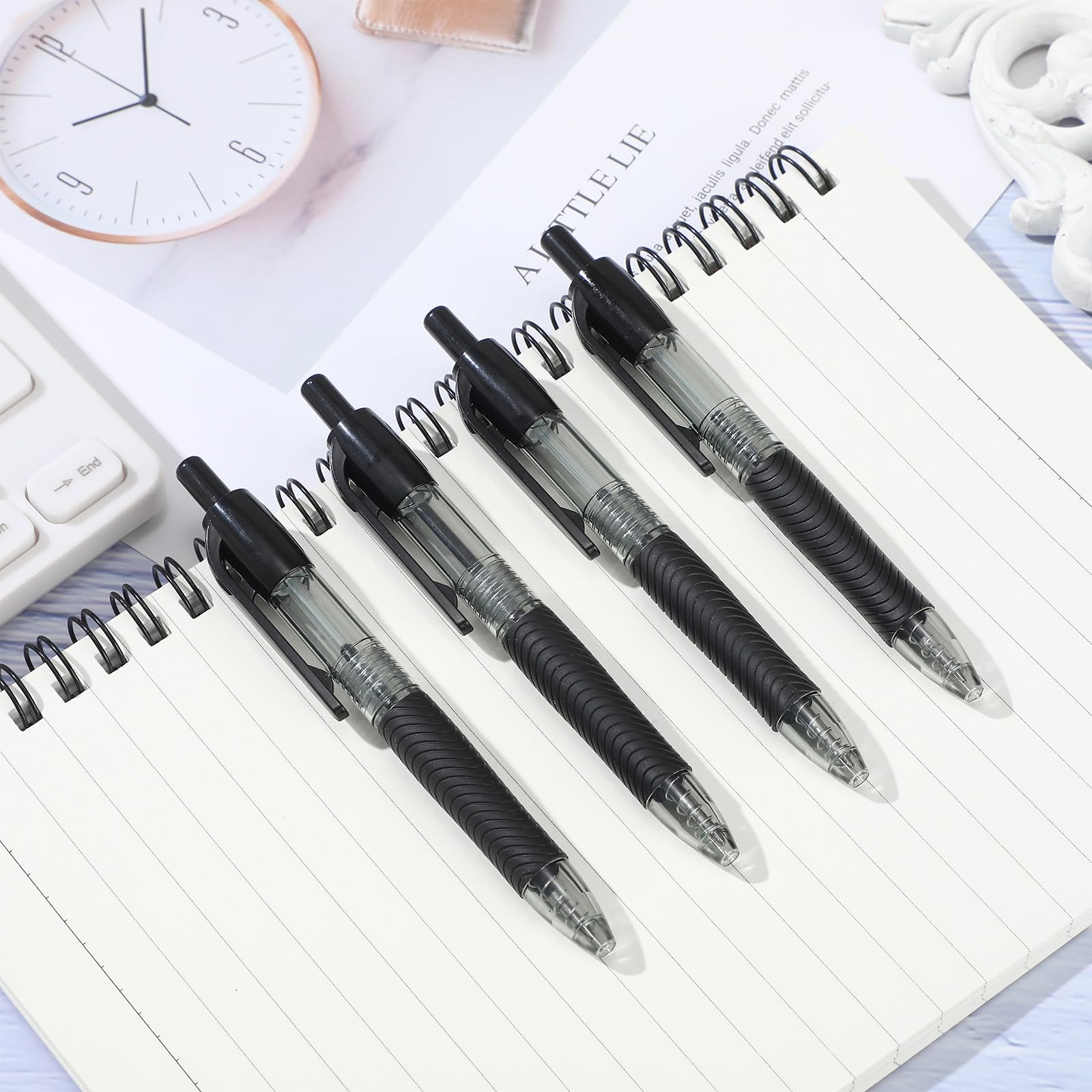 Sayglossy Mini Ballpoint Pens Small Pocket 1.0mm mini ink Pens Short Pen for Badge Office School