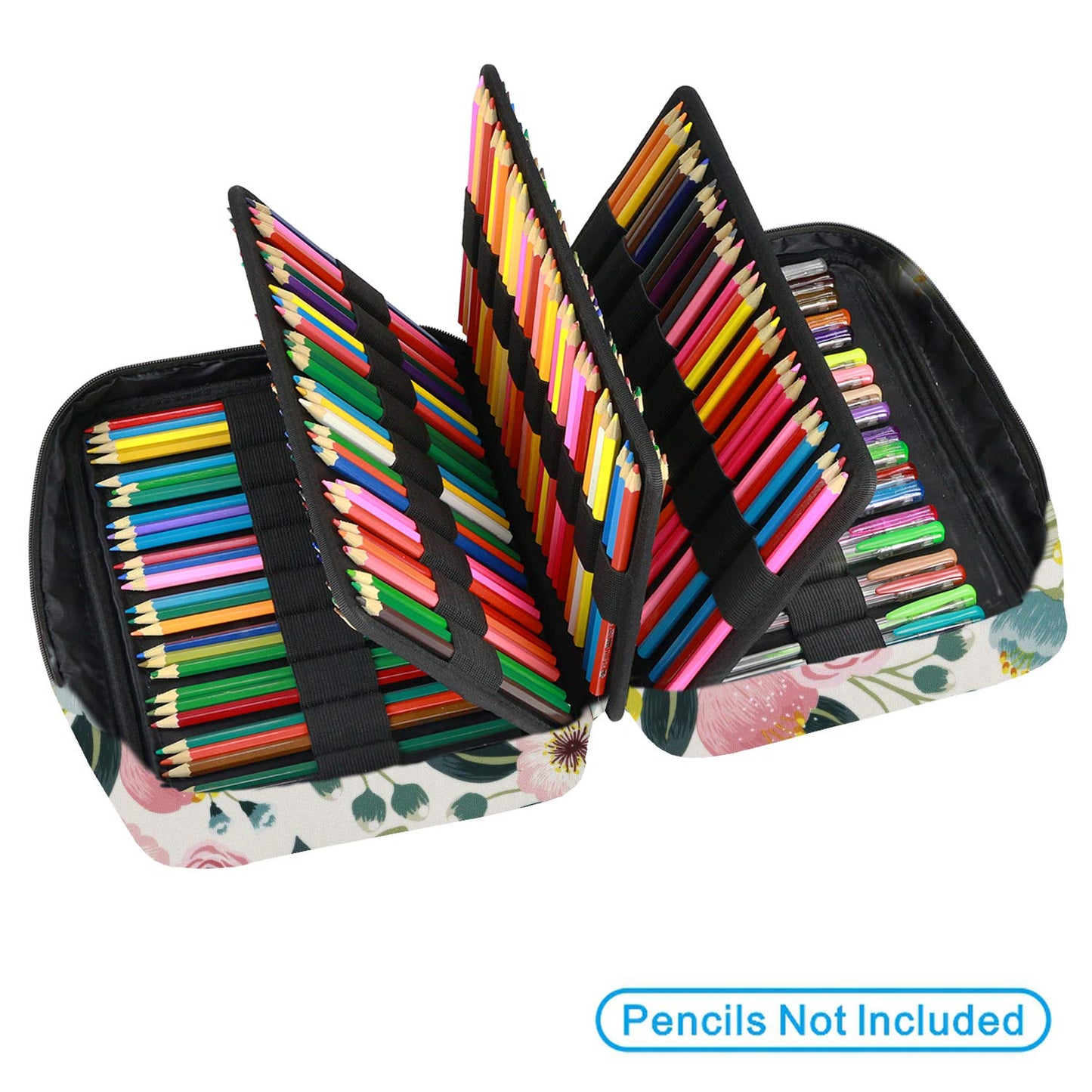 YOUSHARES Colored Pencils Case for 220 PCS Prismacolor Colored Pencils, Large Capacity Pen Case