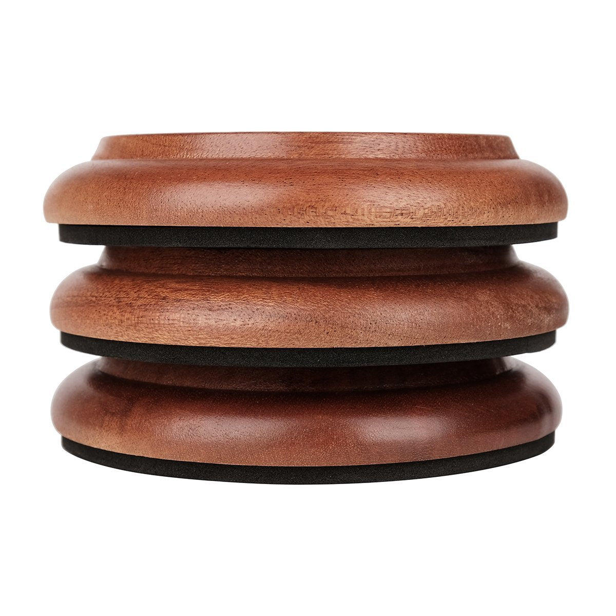 Grand Piano Caster Cups,Eison Solid Sapeliwood Piano Caster with Non-Slip & Anti-Noise Foam Floor