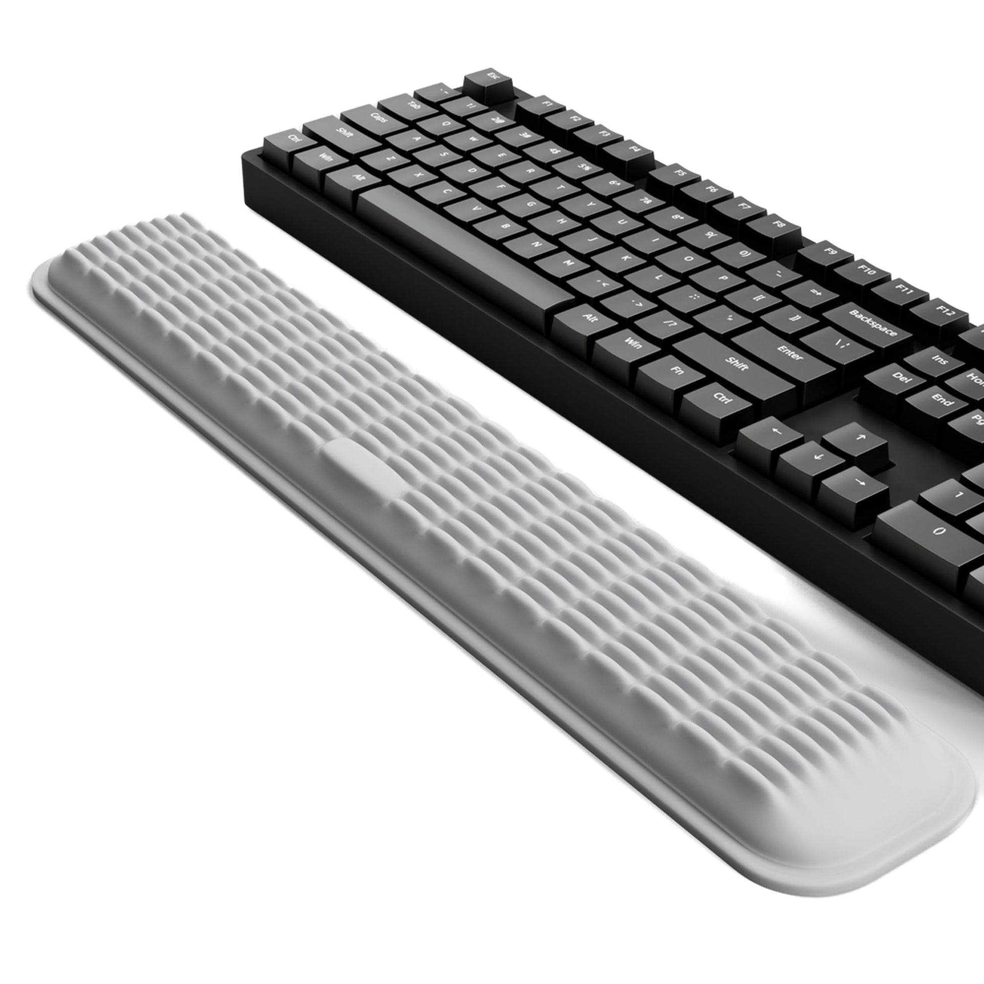 MEKASS Keyboard Wrist Rest - Soft Memory Foam Wrist Support for Long Hours of Work, Gaming