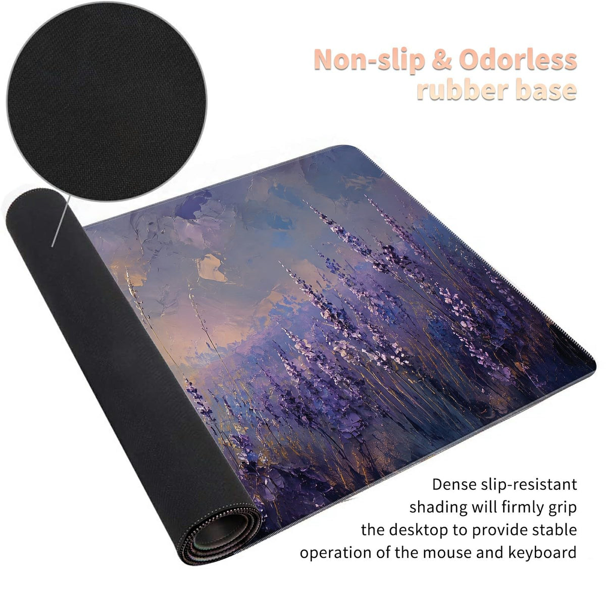 Desk Mat Large Gaming Mouse Pad + Coaster