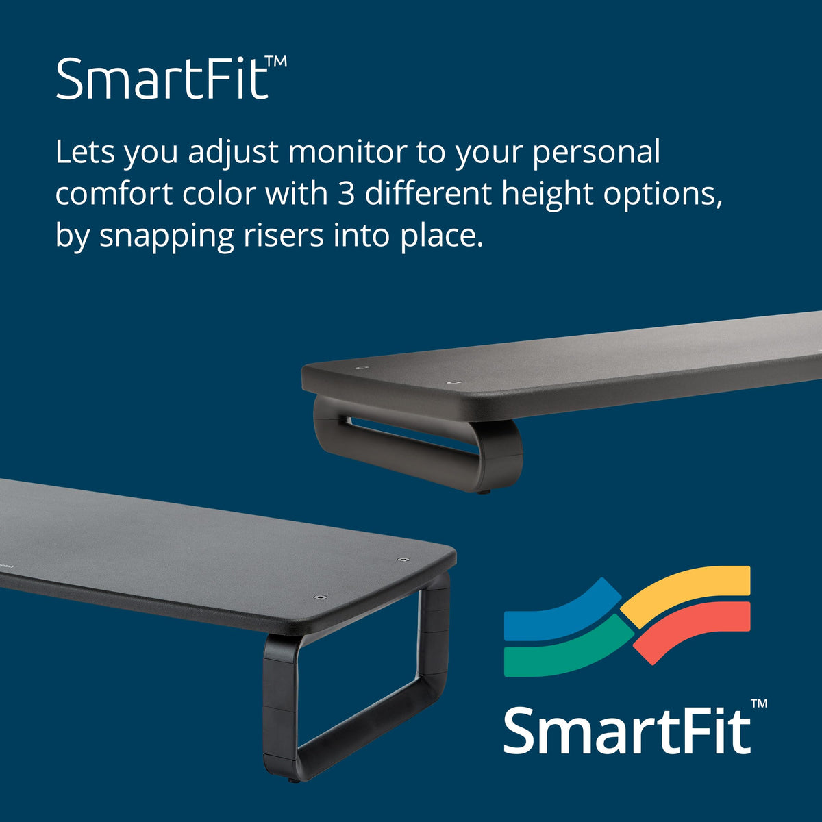 Kensington SmartFit Extra Wide Monitor Stand (K52797WW) Black