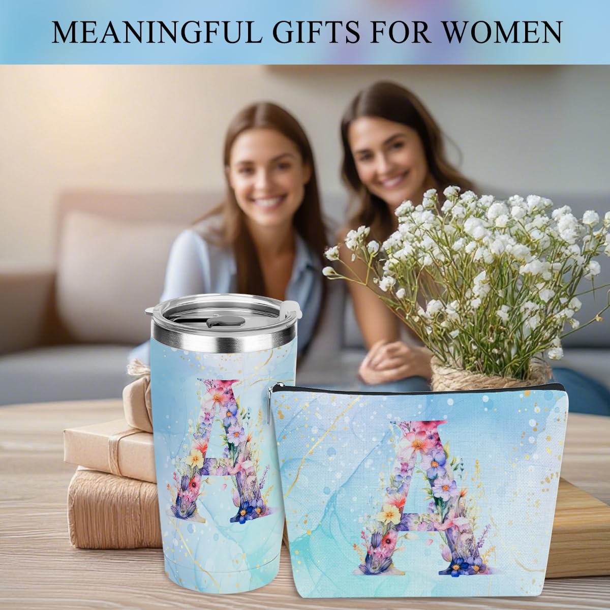 Personalized Gifts Monogrammed Birthday Gifts for Women, Cowerker Bride Appreciation Christmas