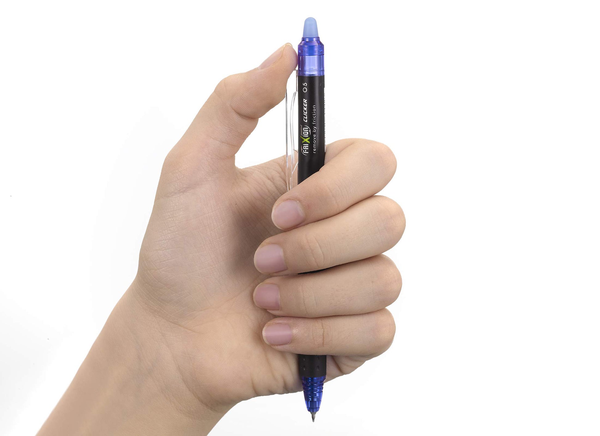 Pilot - Pack of 5 - FriXion Point Clicker 0.5 - Retractable, Erasable Thermo Sensitive Ink Pen - 1