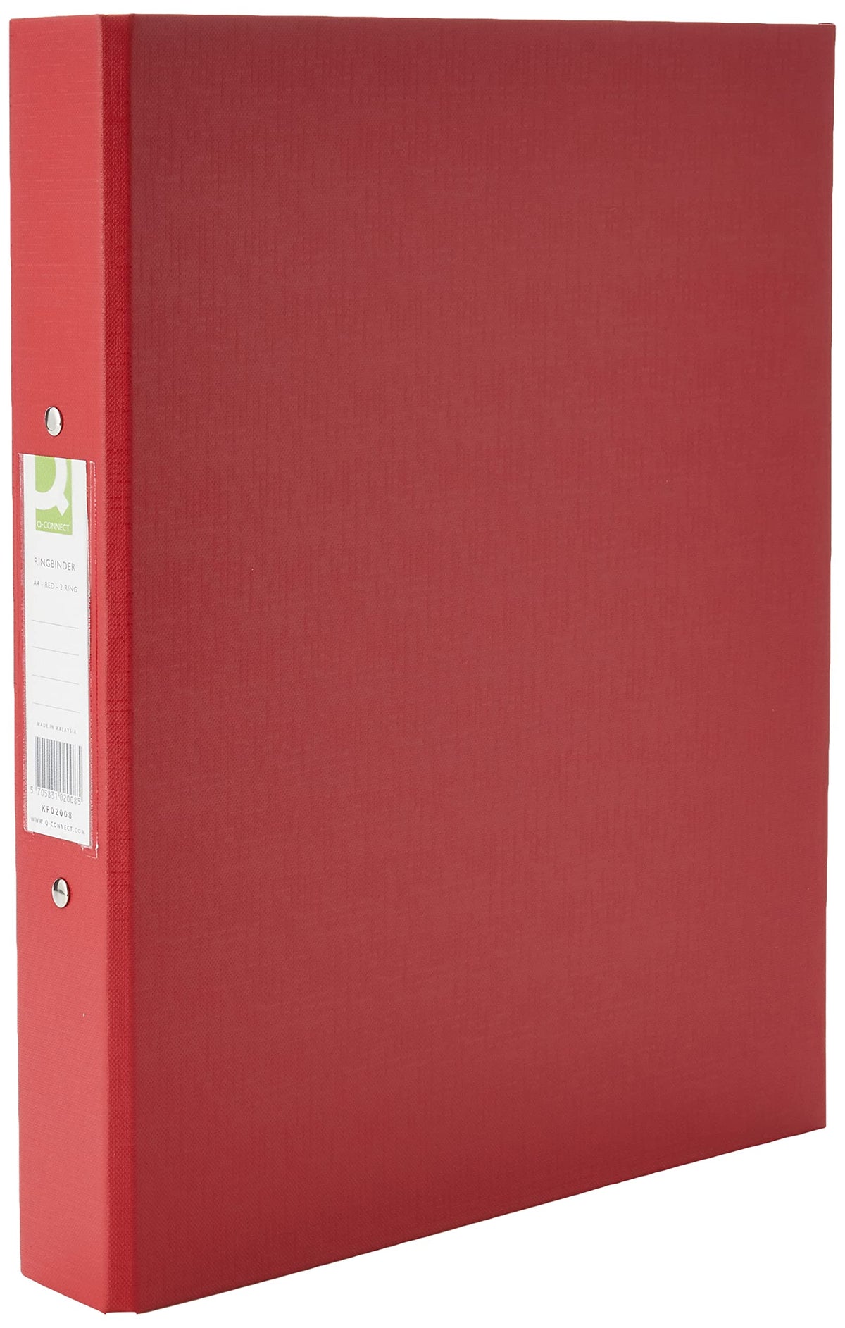 Q-Connect 25mm 2 Ring Binder Polypropylene A4 Assorted (Pack of 10) KF71446