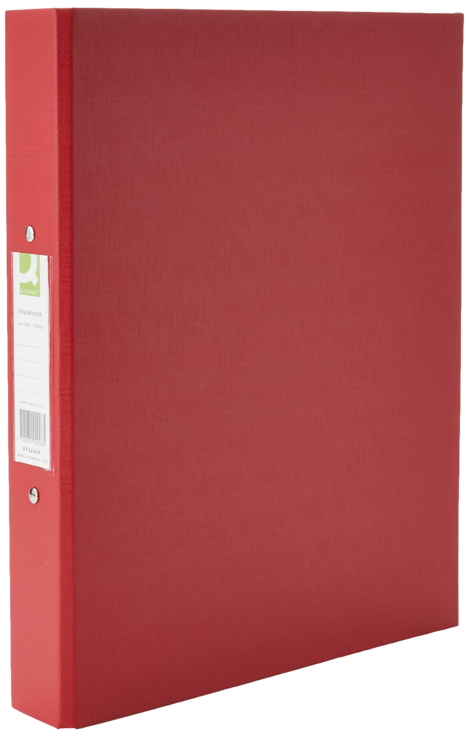 Q-Connect 25mm 2 Ring Binder Polypropylene A4 Assorted (Pack of 10) KF71446