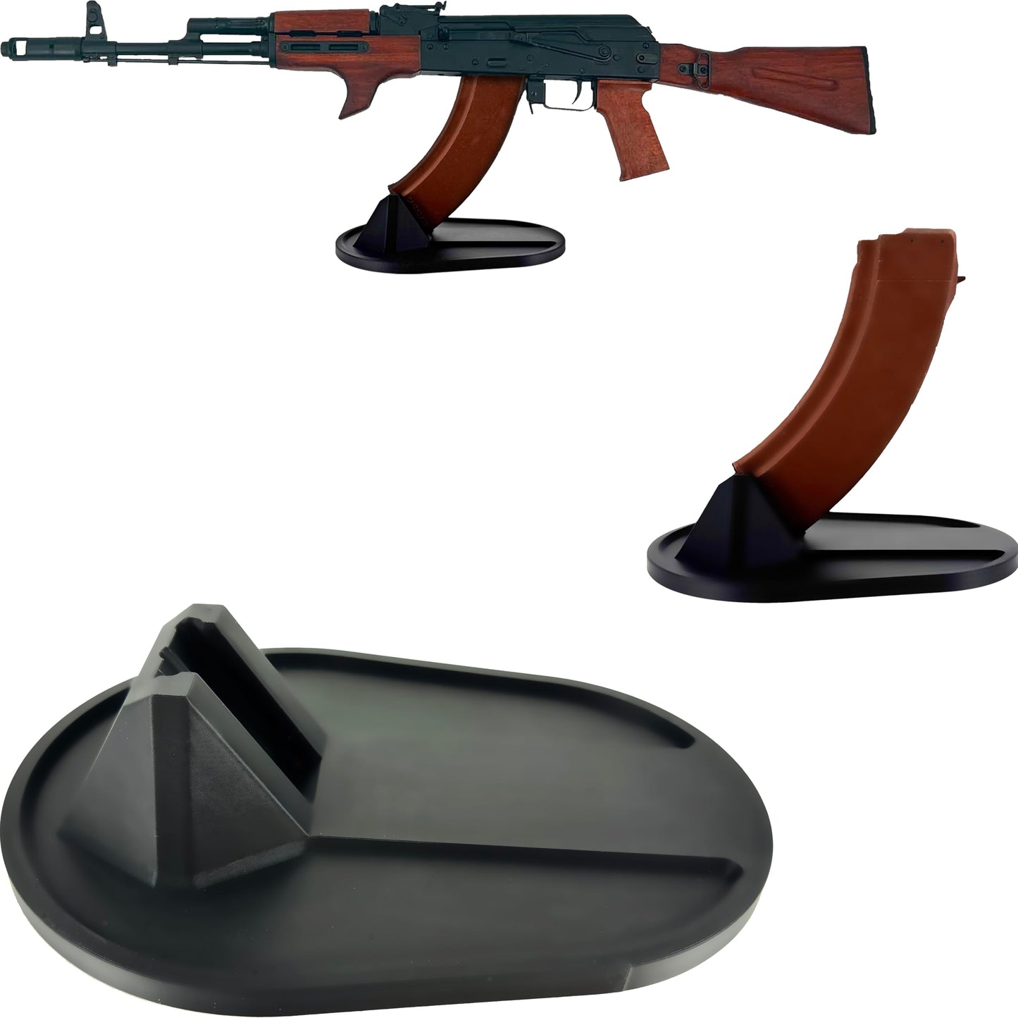Gun Stand, Pistol Stand, Rifle Stand, Magazine Stand, Handgun Stand, Gun Safe Organizer, Mag Holder