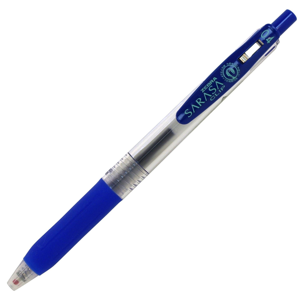 Zebra B-JJS15-BL Sarasa Clip Gel Ballpoint Pen, 0.4, Blue
