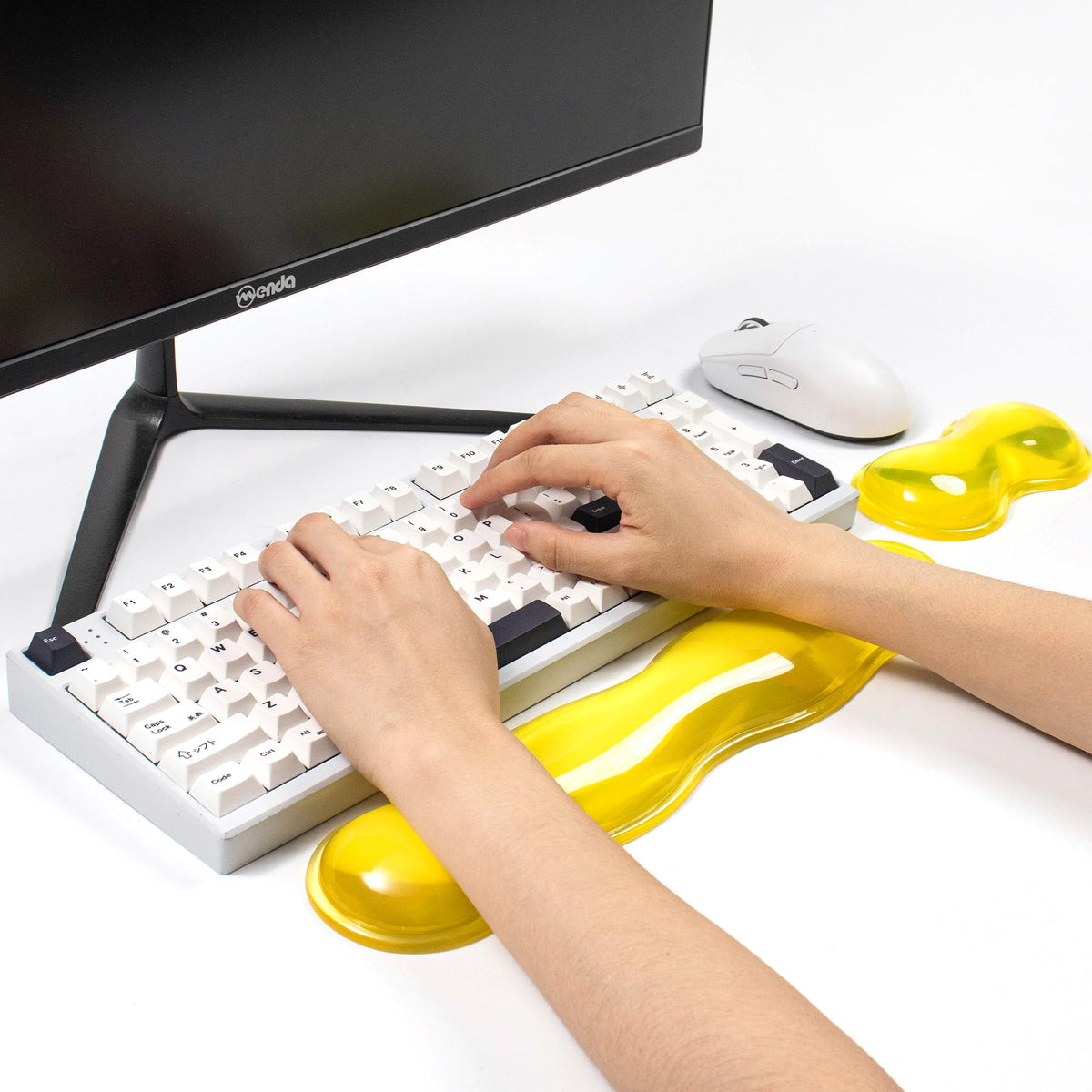Gel Keyboard and Mouse Wrist Rest Set,Wrist pad for Computer Keyboard