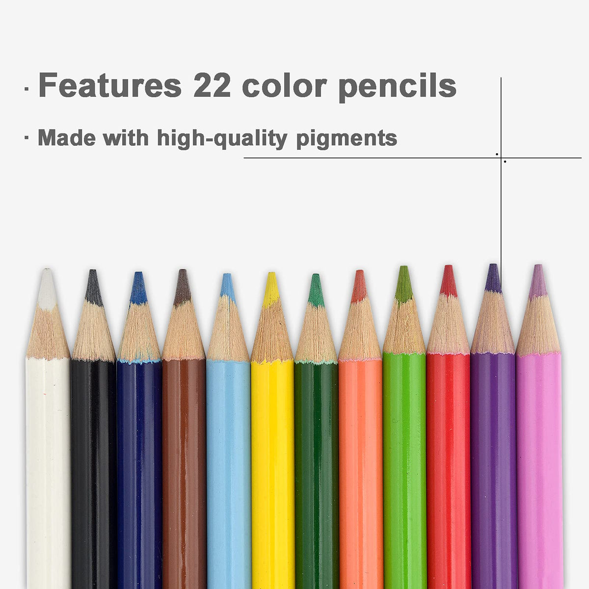 Darnassus 132-Piece Art Set, Deluxe Professional Color Set, Creating Gift Box, Art Set Crafts