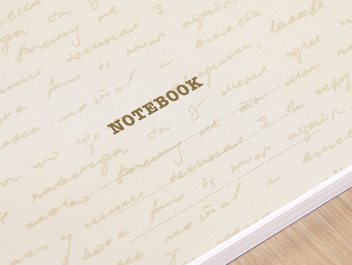 Clairefontaine 795425C Collection Age Bag A Grey Canvas Back Stitched Notebook - A5 14,8x21 cm