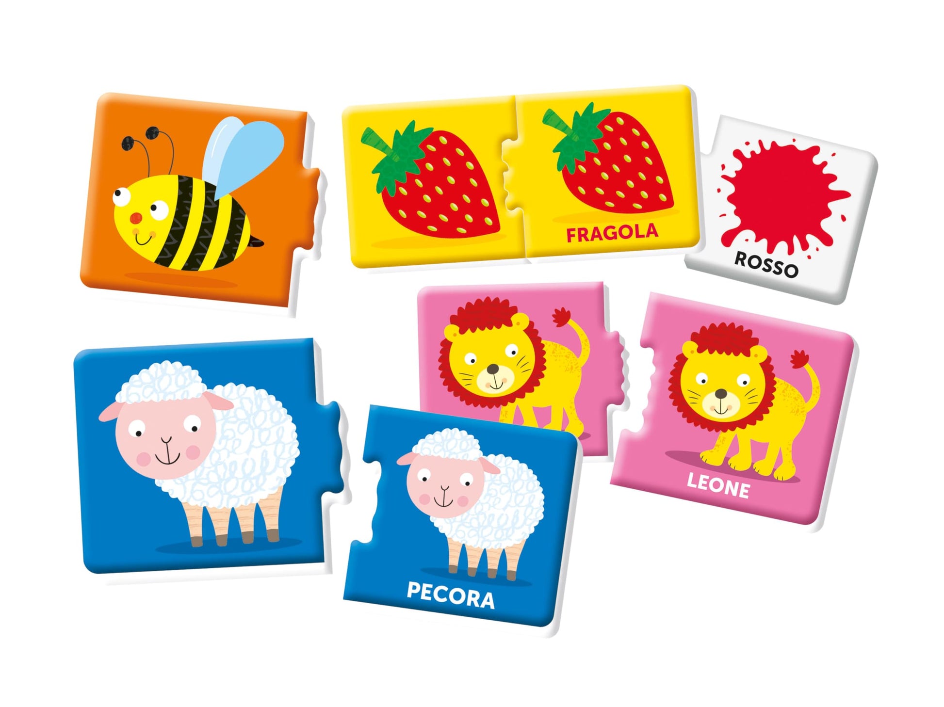 Clementoni Sapientino Montessori - My First 100 Words - Educational Game 1 Year, Flashcards