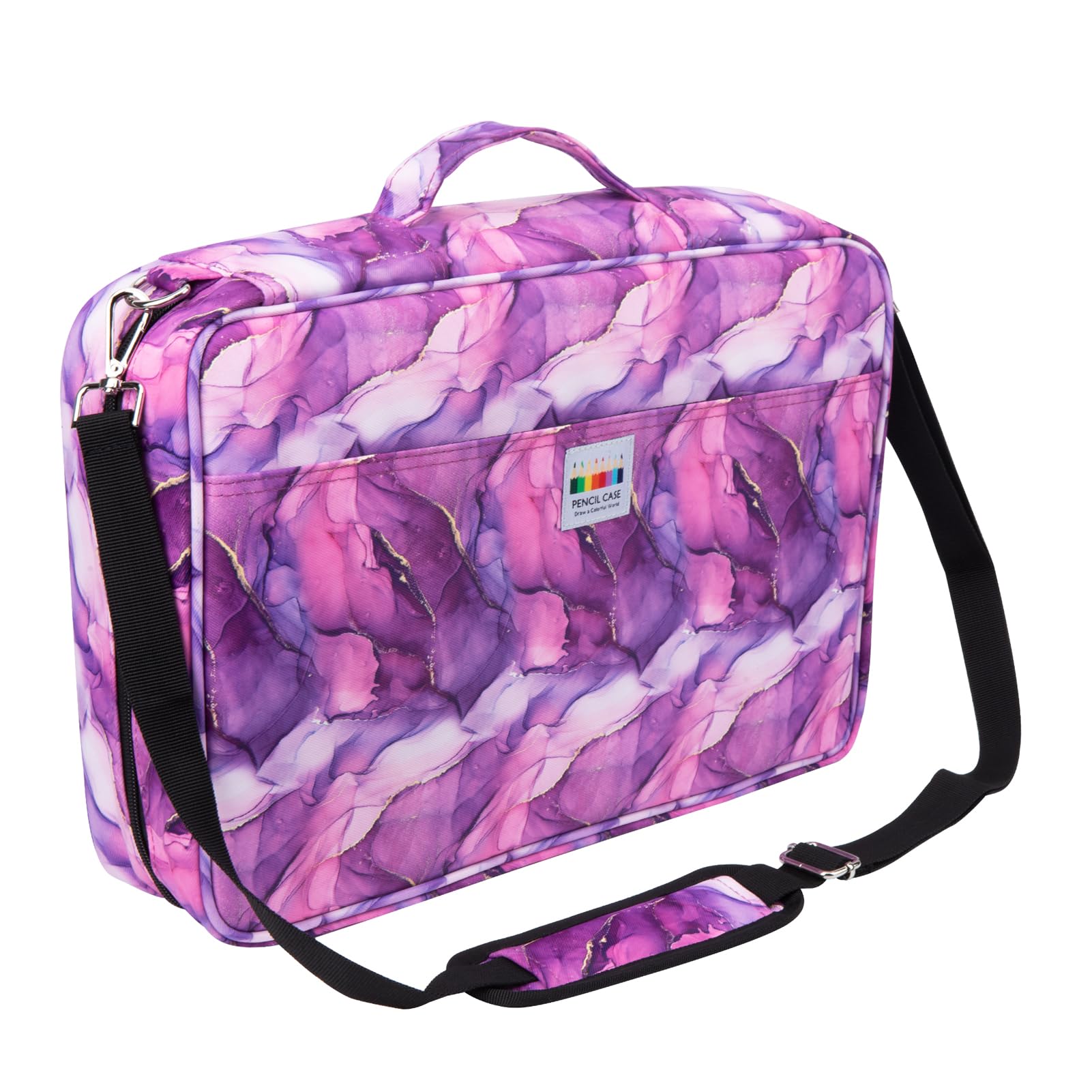 YOUSHARES Big Capacity Colored Pencil Case - 480 Slots large Pen Case Organizer with Multilayer
