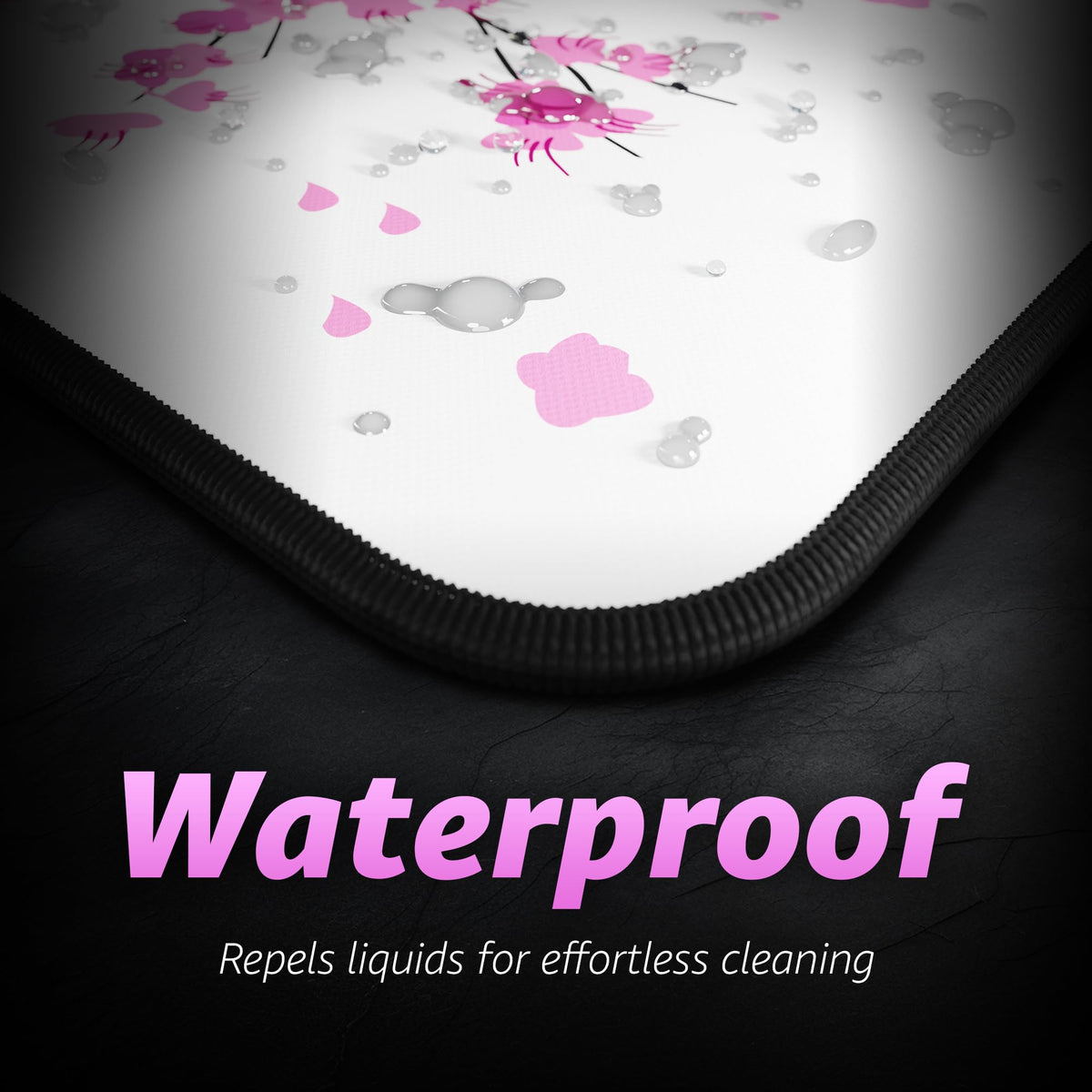 Hystar® Extended Gaming Mouse Pad | XXL 36" x 16" | 5mm Thick, Waterproof Surface, Smooth Polyester