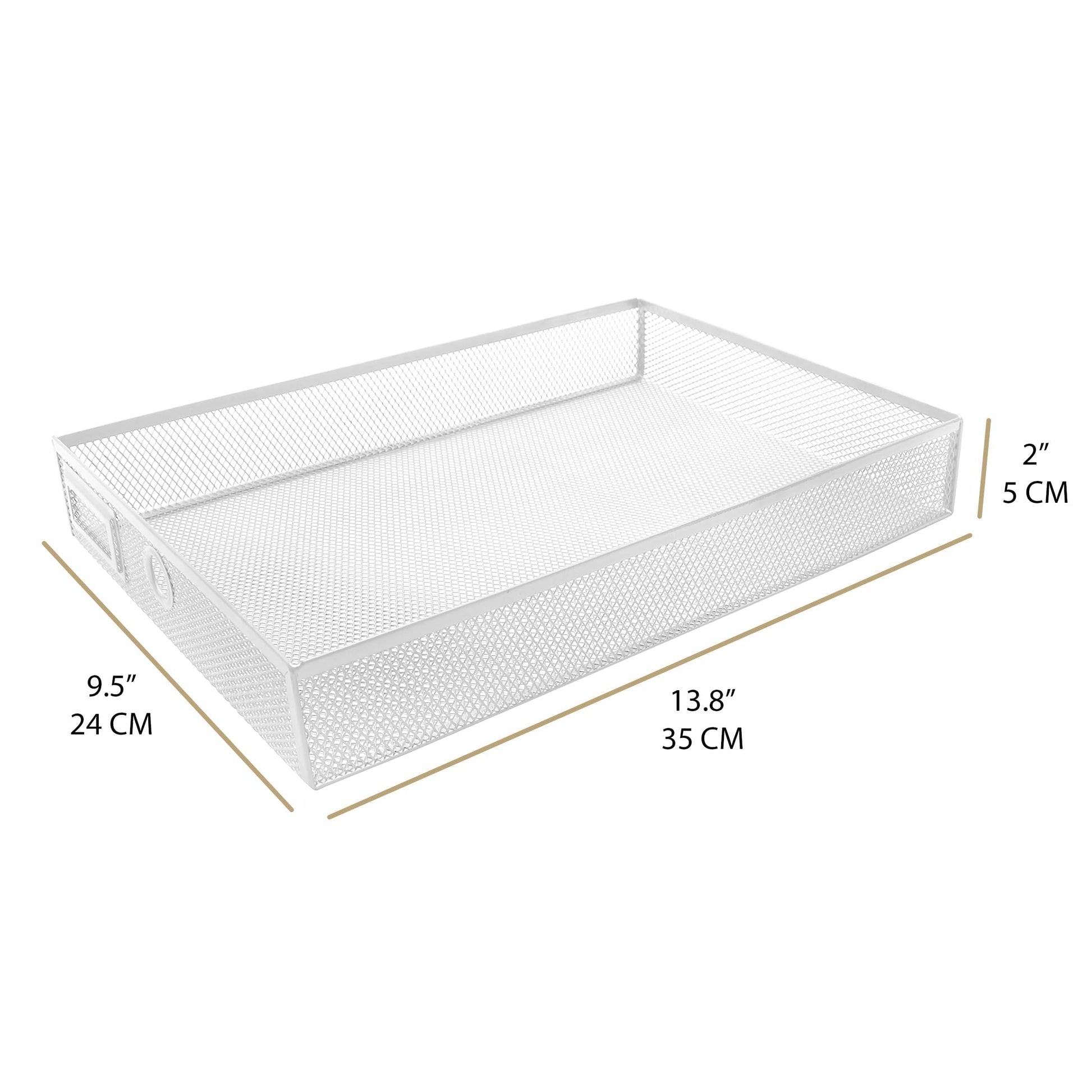 Exerz Paper Sorter 3 Drawer Wire Mesh A4 / Desk Multifunctional Desk Organiser/Multi-Layer Letter