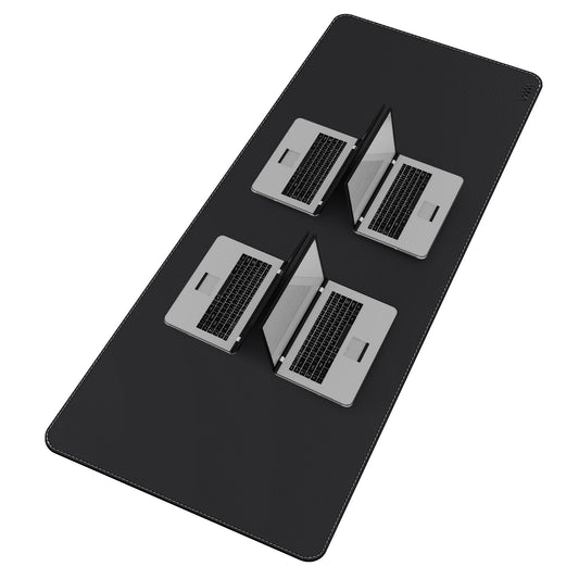 VYAAA Leather Desk Mat, 66.9"×27.5" Large Mouse Pad, Desktop Protector for Desk, Multifunctional