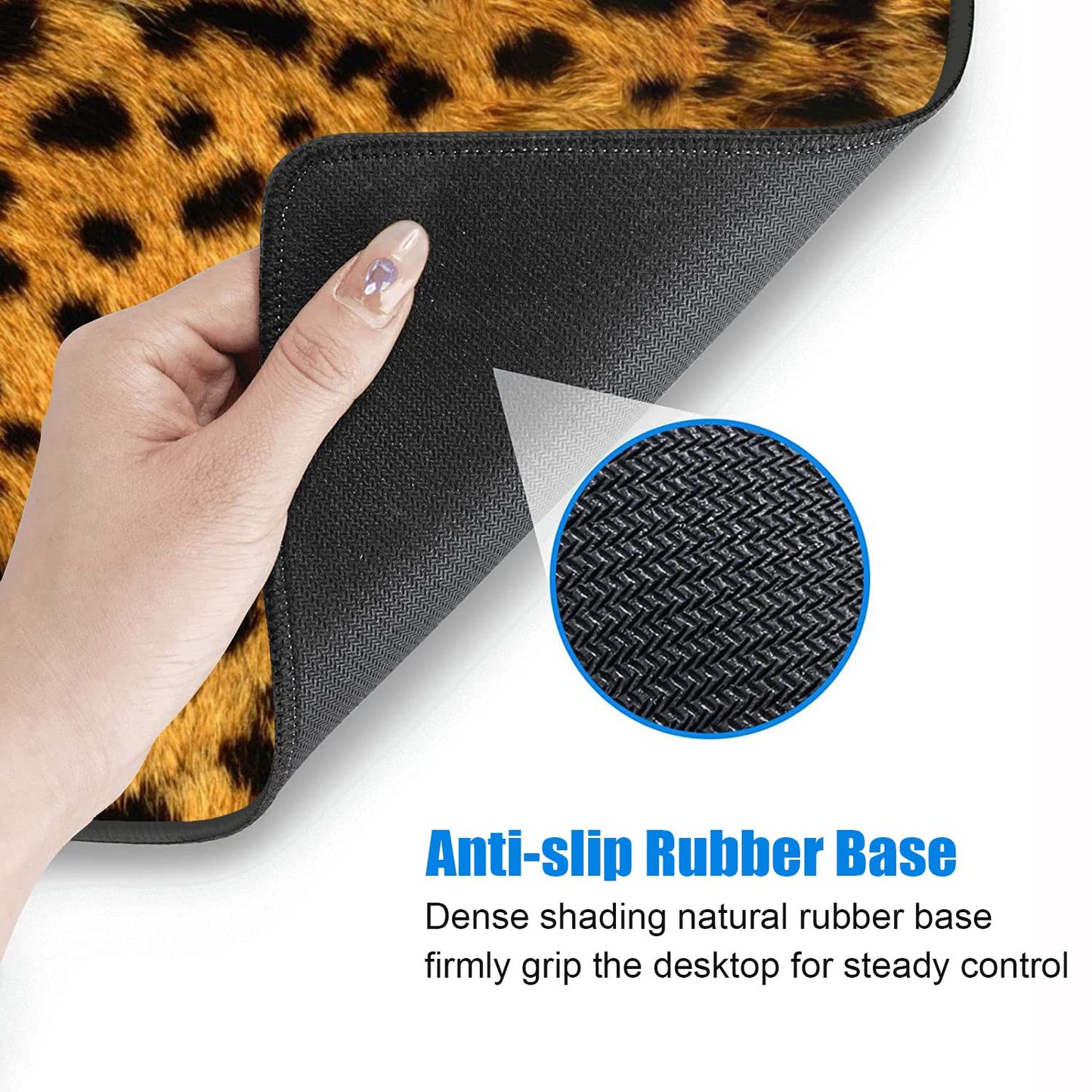 Desk Pad Mat Gaming Mouse Pads with Coasters, 31.5"x 11.8" XXL Large Big Computer Keyboard Mouse