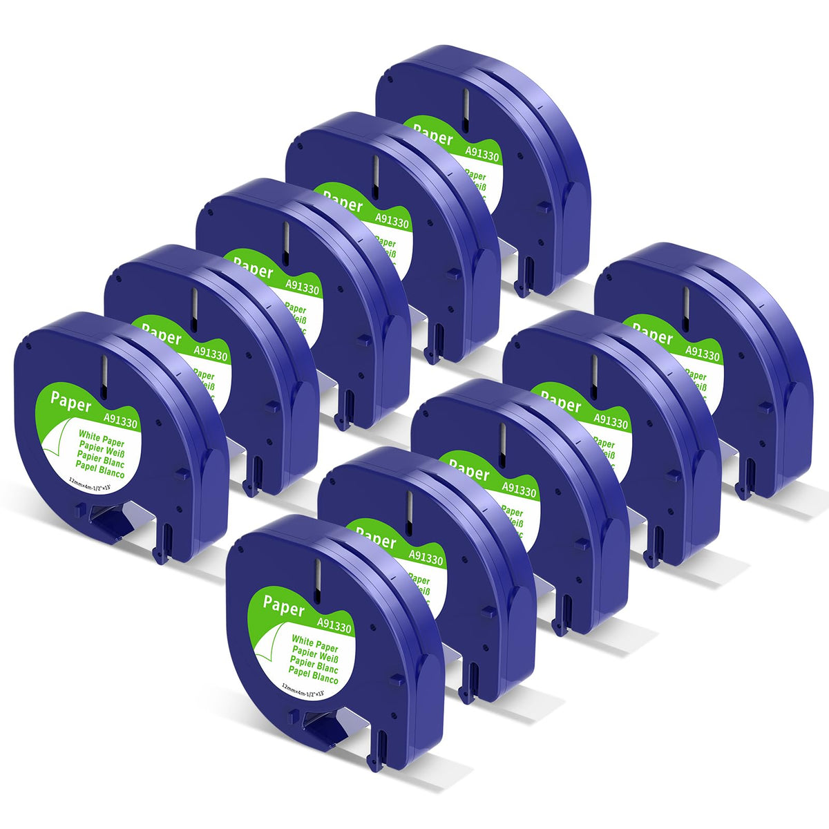 91330 Label KINGDOM Label Compatible with DYMO LetraTag Label Maker Refills