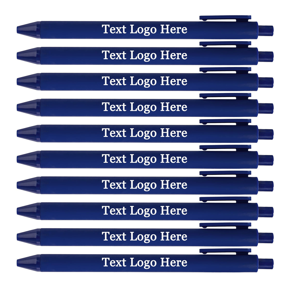HEYZARDA Personalized Pens with Name Bulk 100-1000 Pcs, Blue