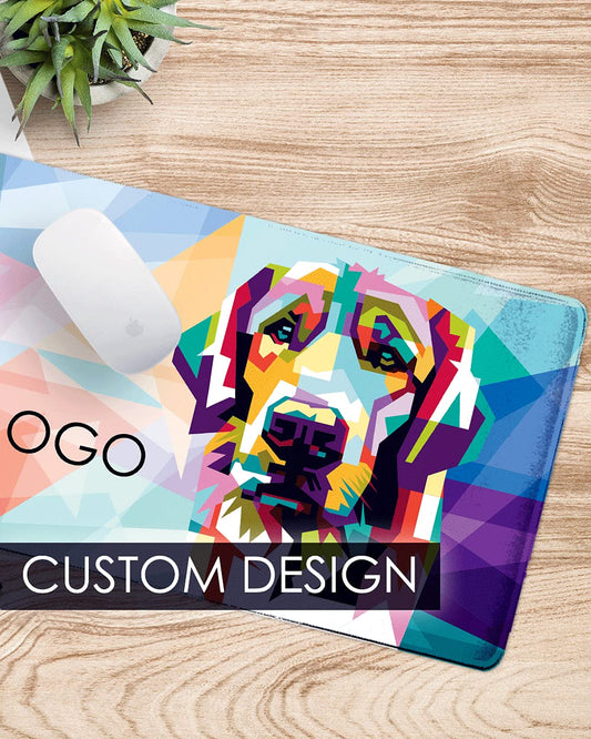 COLORCOMMALL Personalized Mouse Pad – Gaming 11.8 x 31.5 inch Non-Slip Large Size Rubber Base
