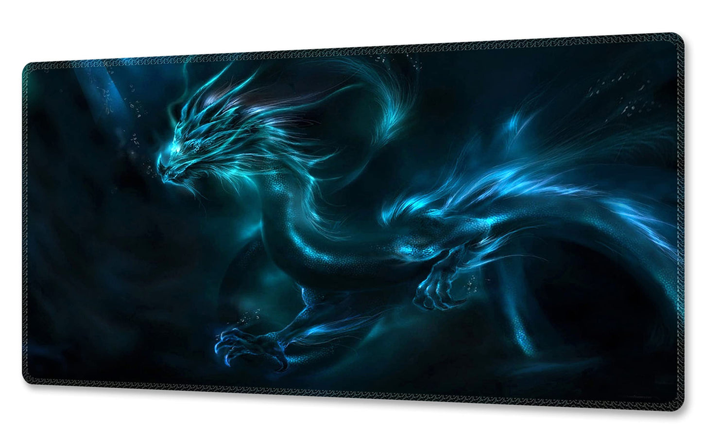 Meffort Inc Extended XXL Mouse Pad Thick Water Resistance Desk Mat with Non-Slip Rubber Pad for