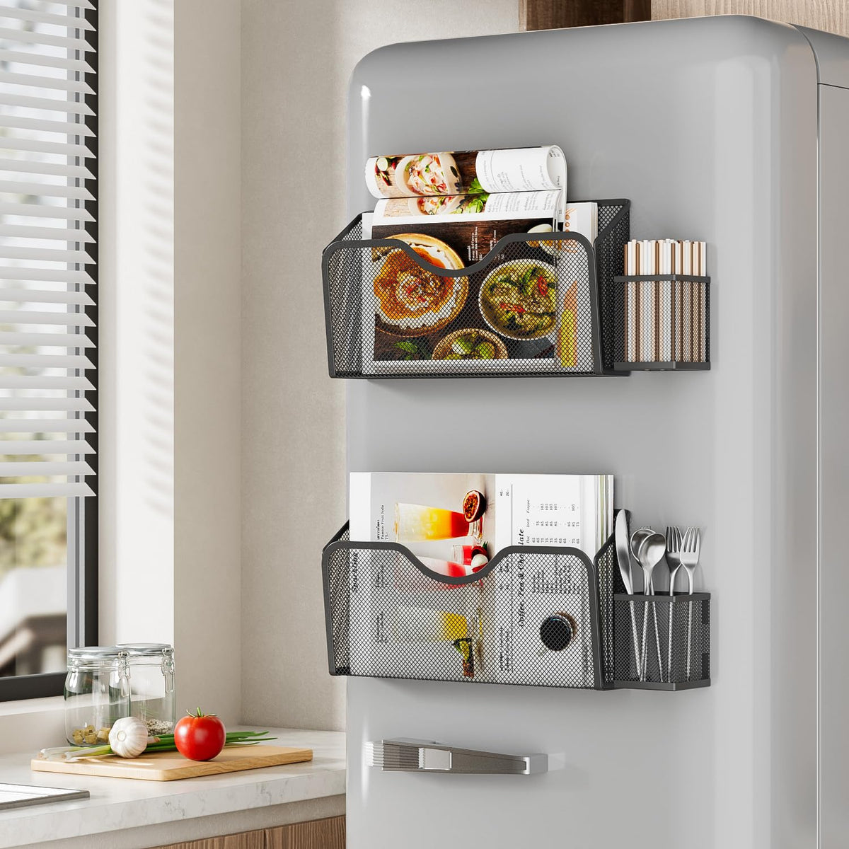 JANE EYRE Magnetic File Holder - Dual Magnets Hanging File Organizer