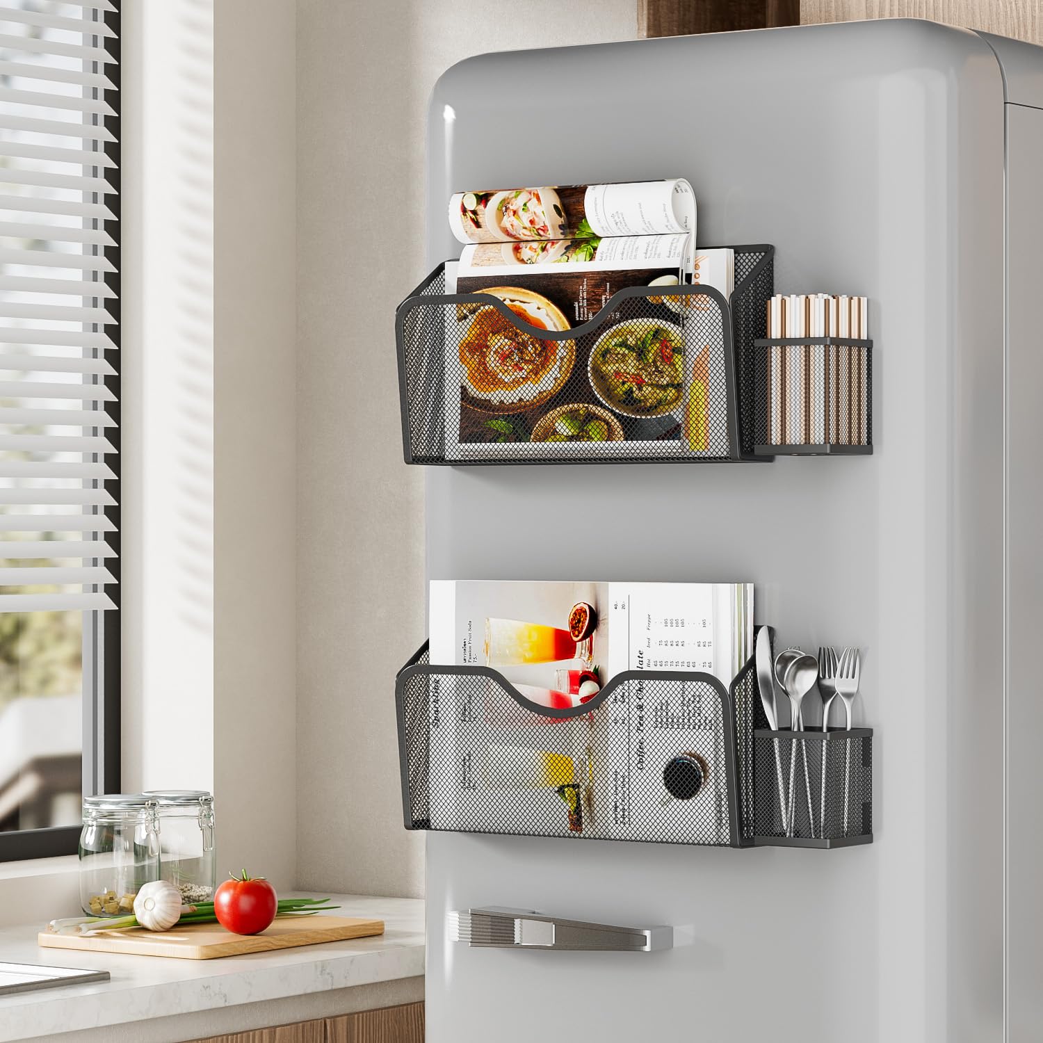 JANE EYRE Magnetic File Holder - Dual Magnets Hanging File Organizer