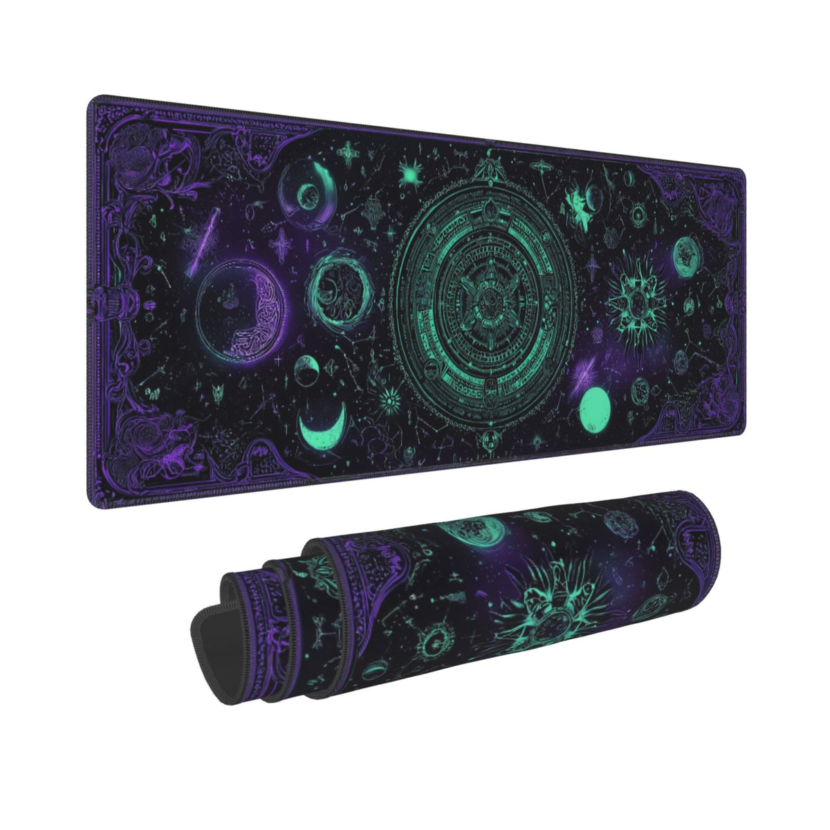 Goth Mouse Pad Extended Large Gaming Mouse Pad XL Stitched Edges for Gamer Home Office 31.5 X 11.8