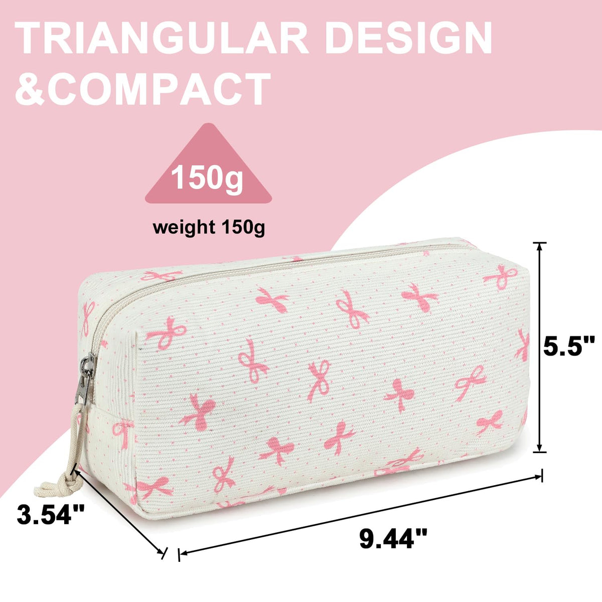 LEDAOU Cute Pencil Case for Kids Girls Boys Pencil Pouch kawaii Pen Pencil Box Bag Holder for