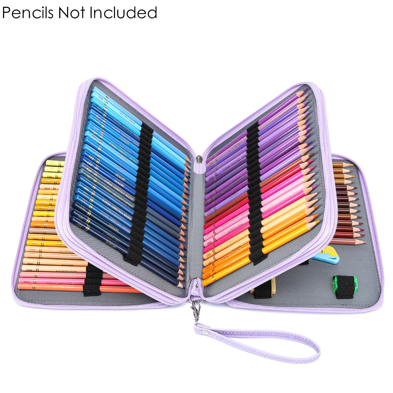 YOUNGCOL 120 Slots Colored Pencil Case Color Pencil Organizer Storage Large Capacity Pencil
